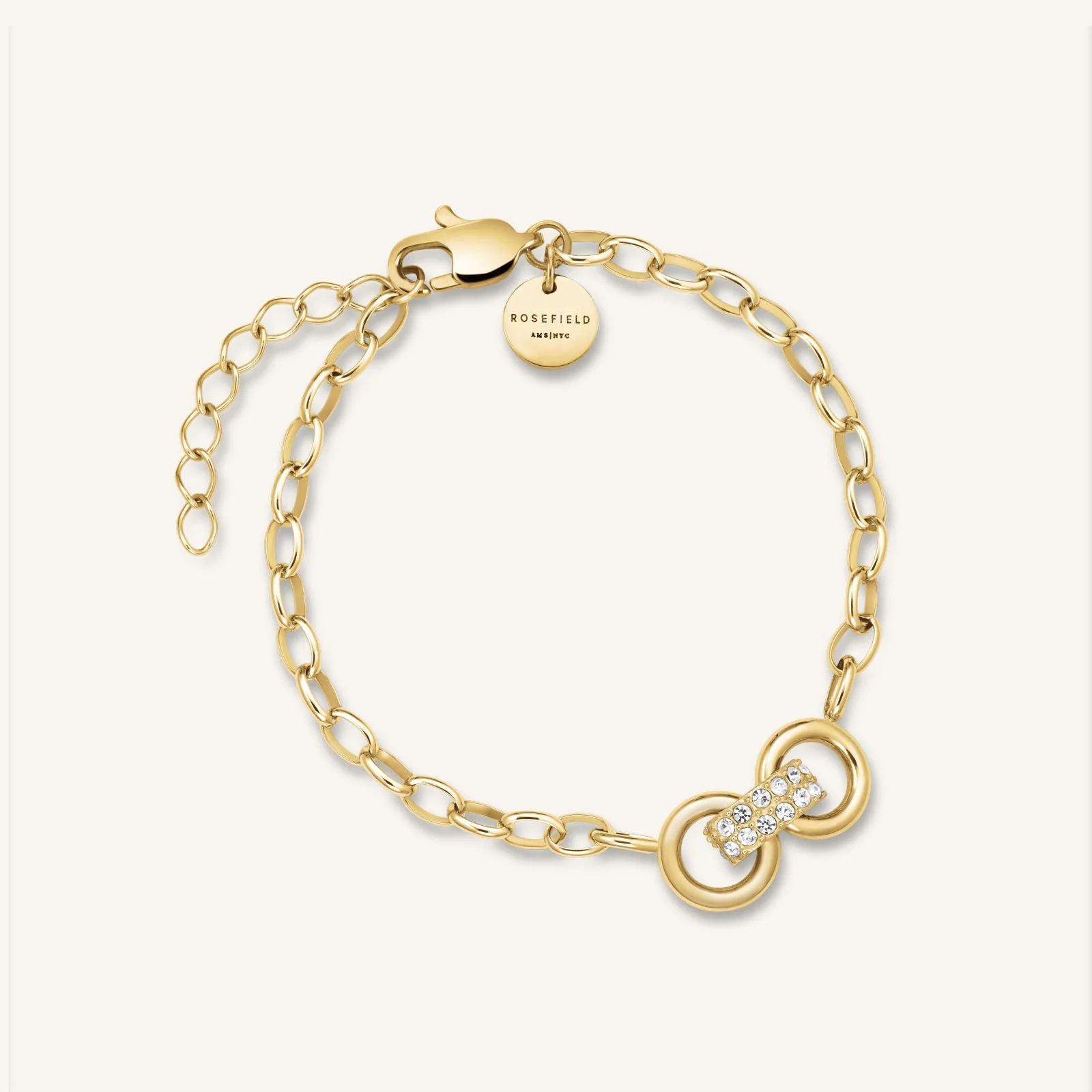Armband mit Kristall Schleife