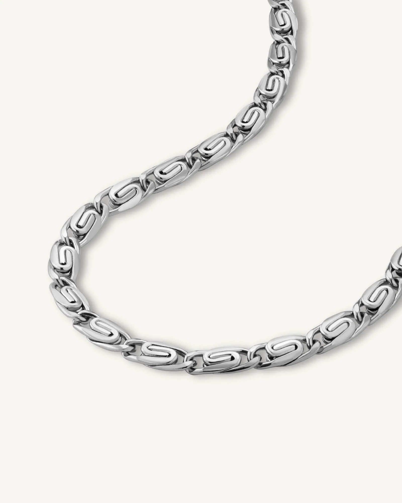 Swirl Armband Silber - Image 3