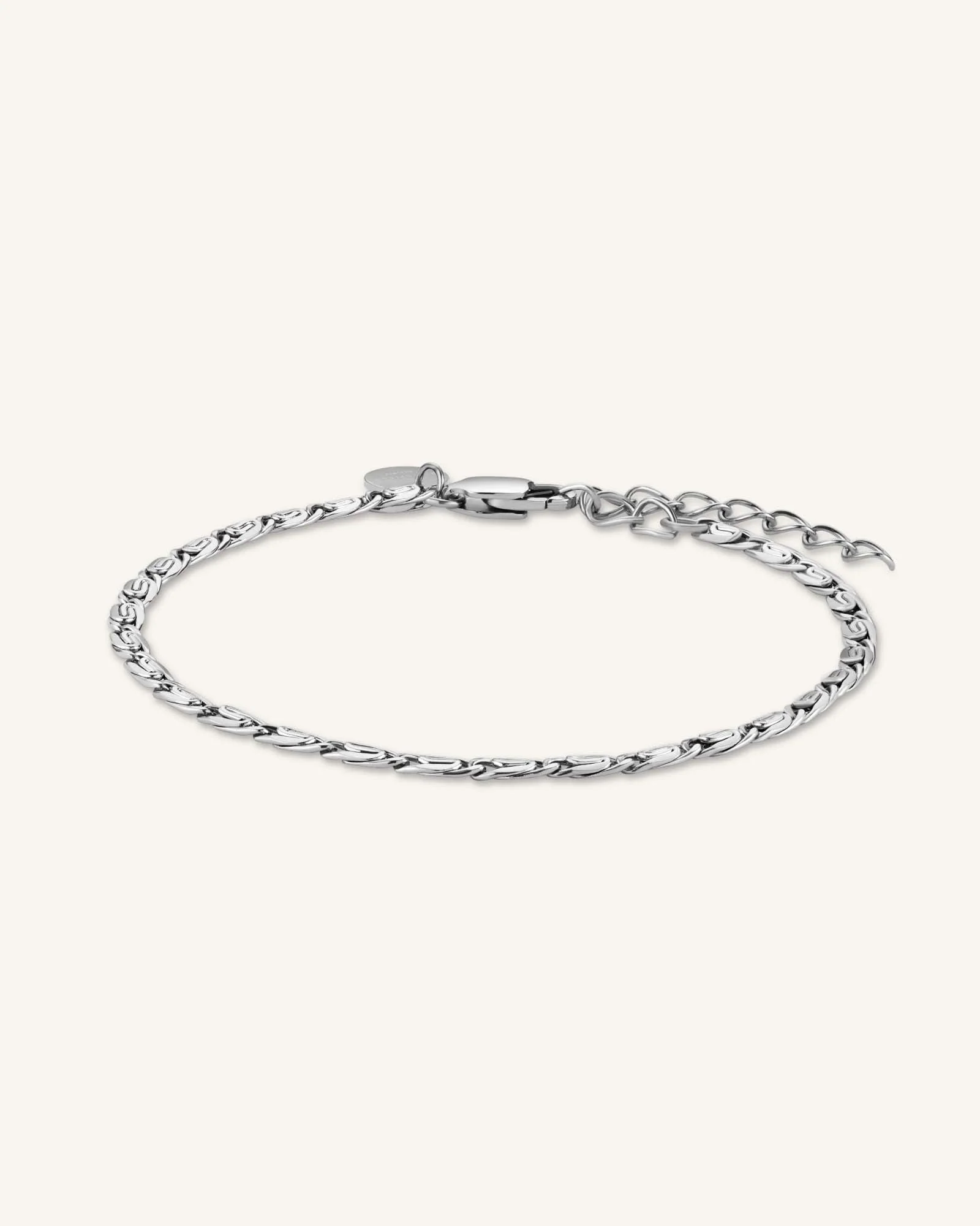 Swirl Armband Silber - Image 4