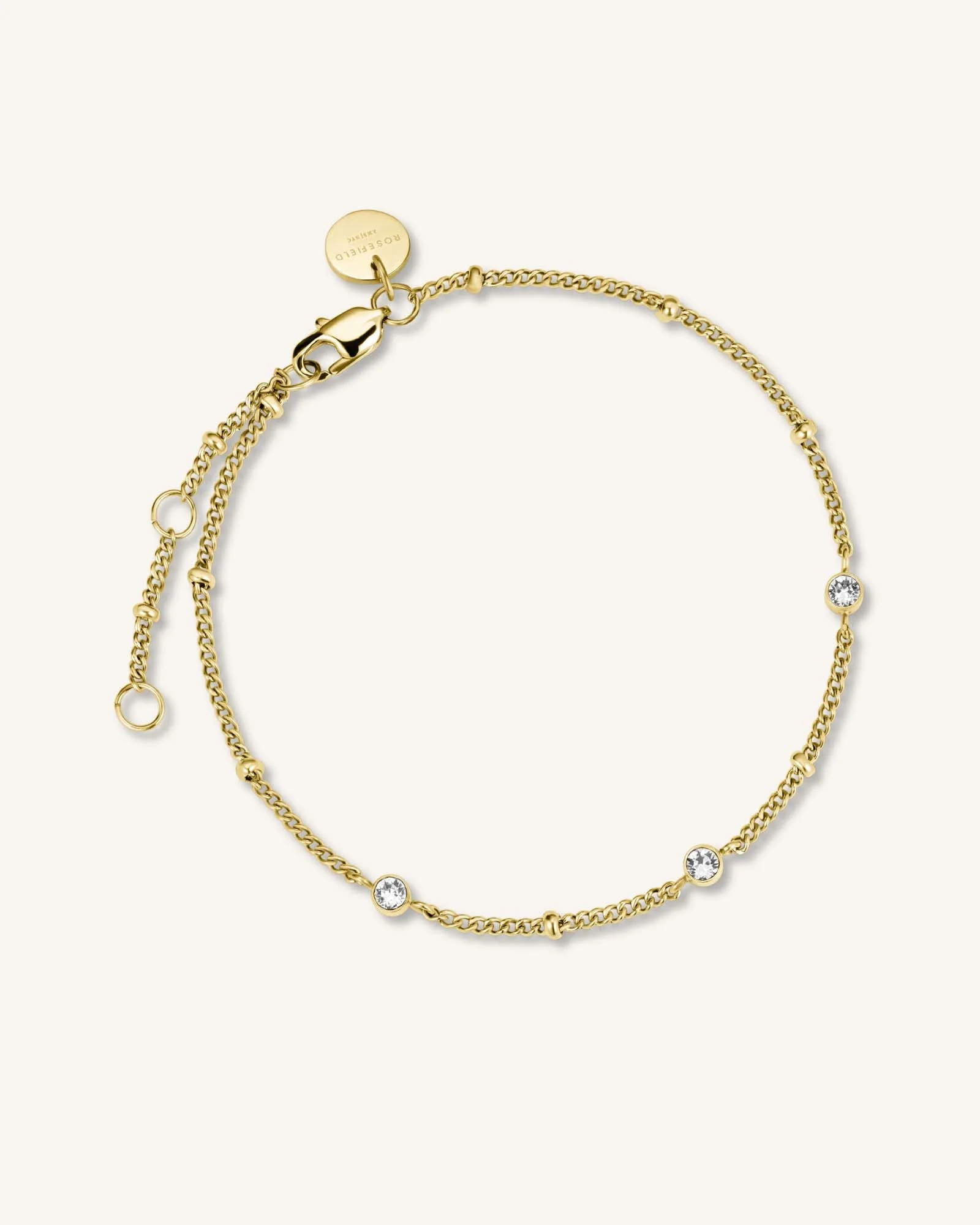 Kristall Armband Gold - Image 2