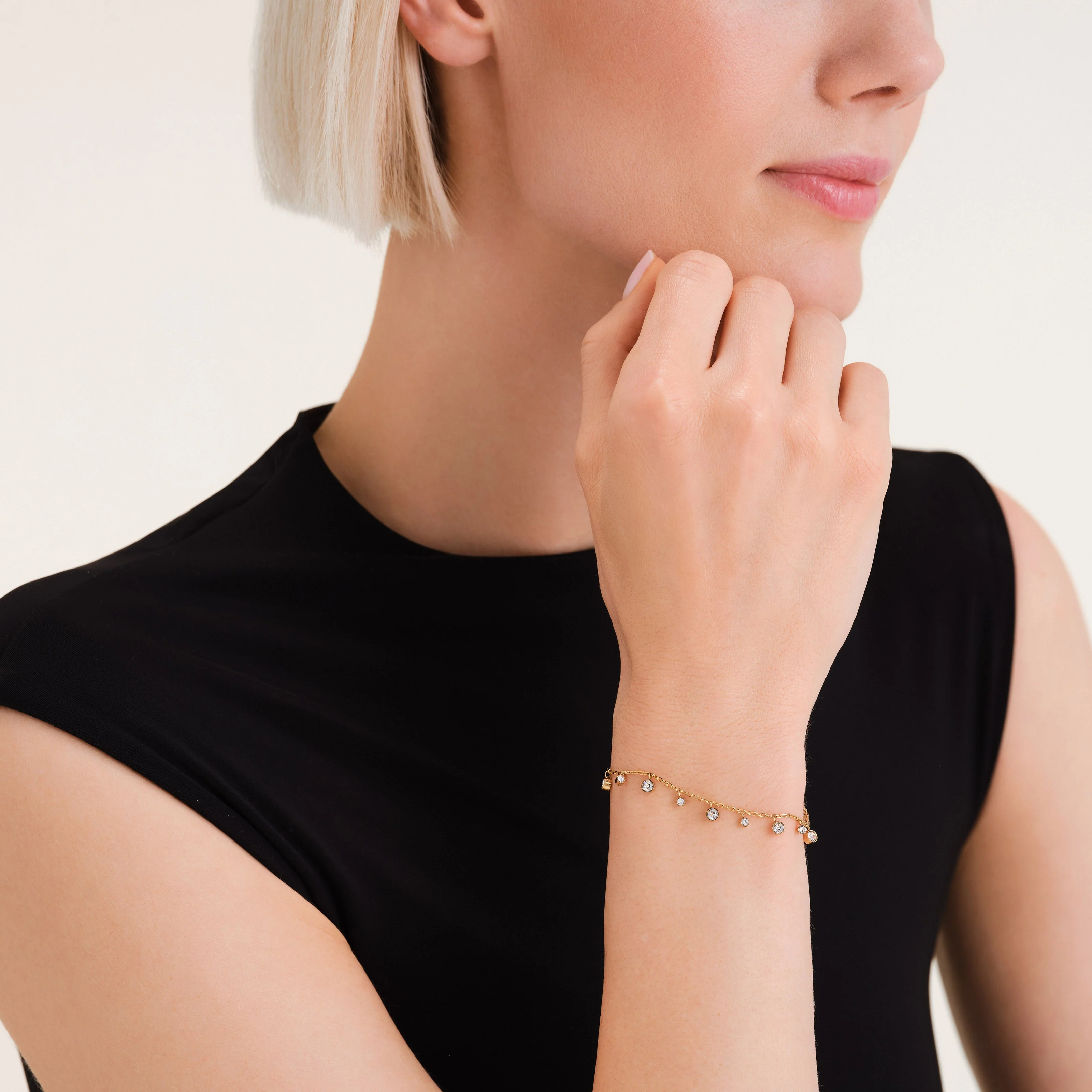 Armband Mit Baumelnden Kristallen - Image 2