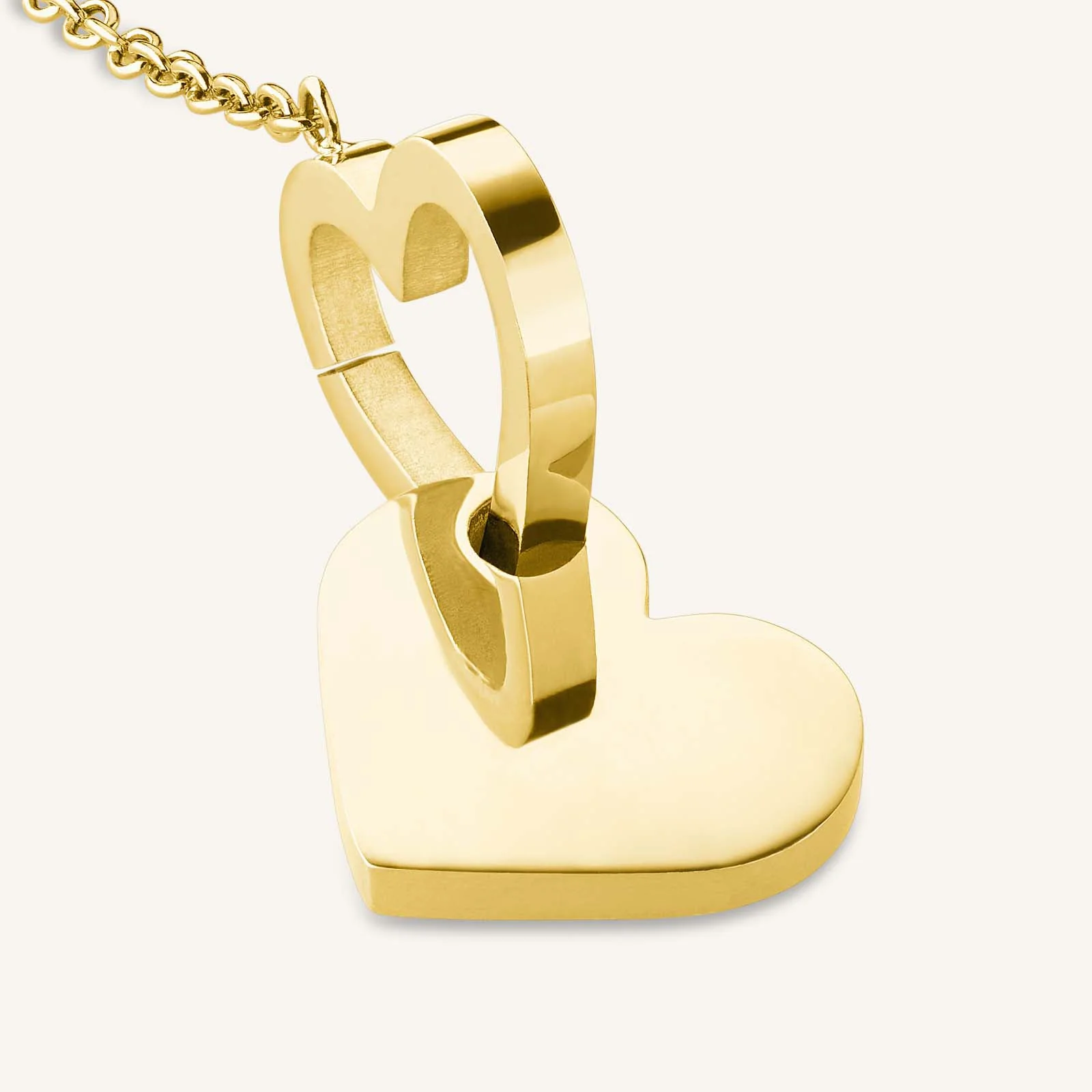 Double Heart Ohrringe - Image 4