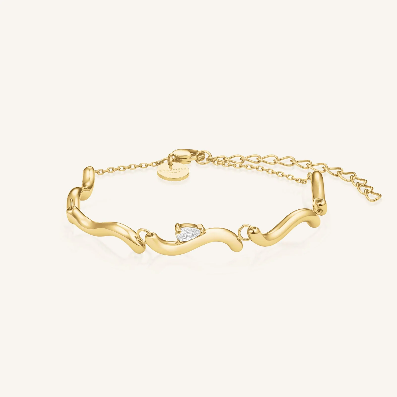 Tropfen-Wellen-Armband
