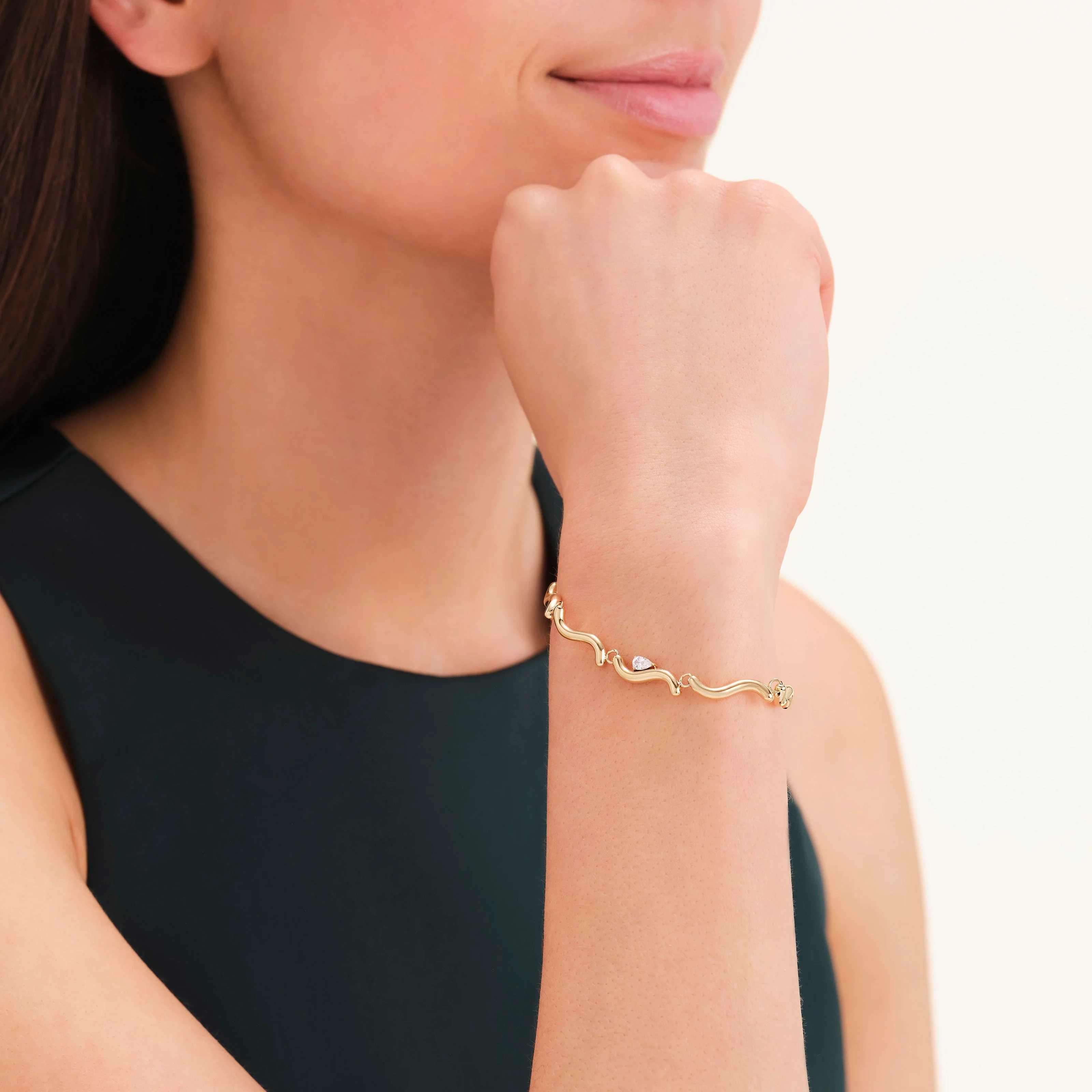 Tropfen-Wellen-Armband - Image 2