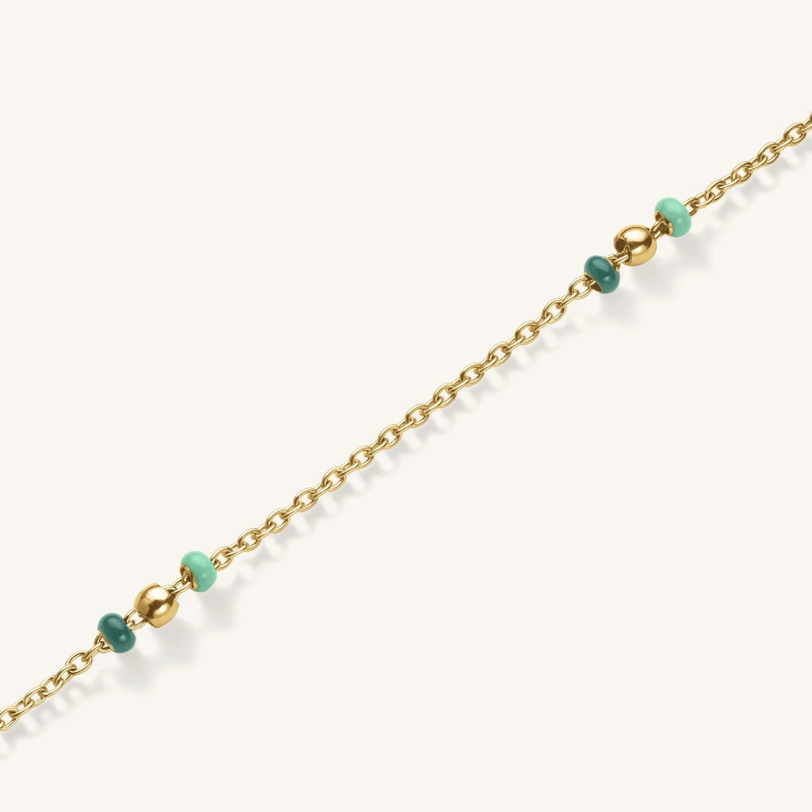 Dotted Halskette Smaragdgrün - Image 3
