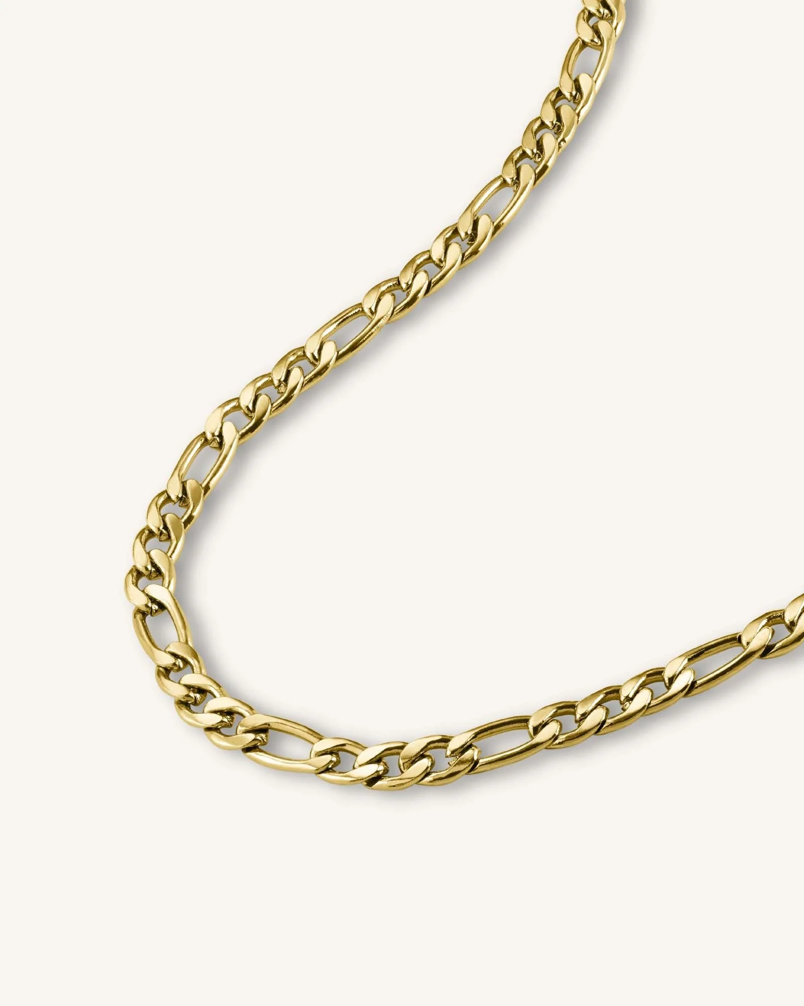 Figaro Armband Gold - Image 4
