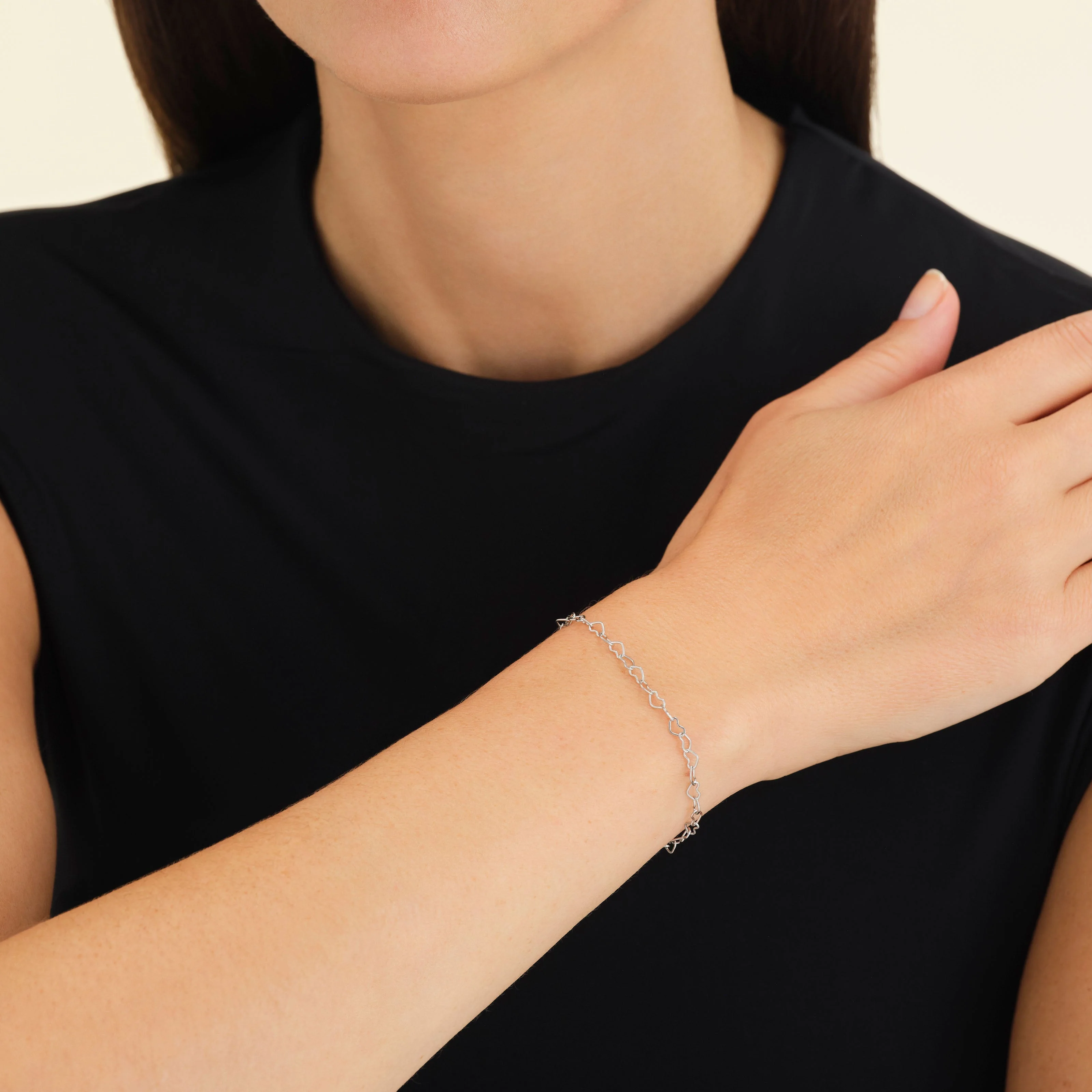 Heart Chain Armband - Image 3