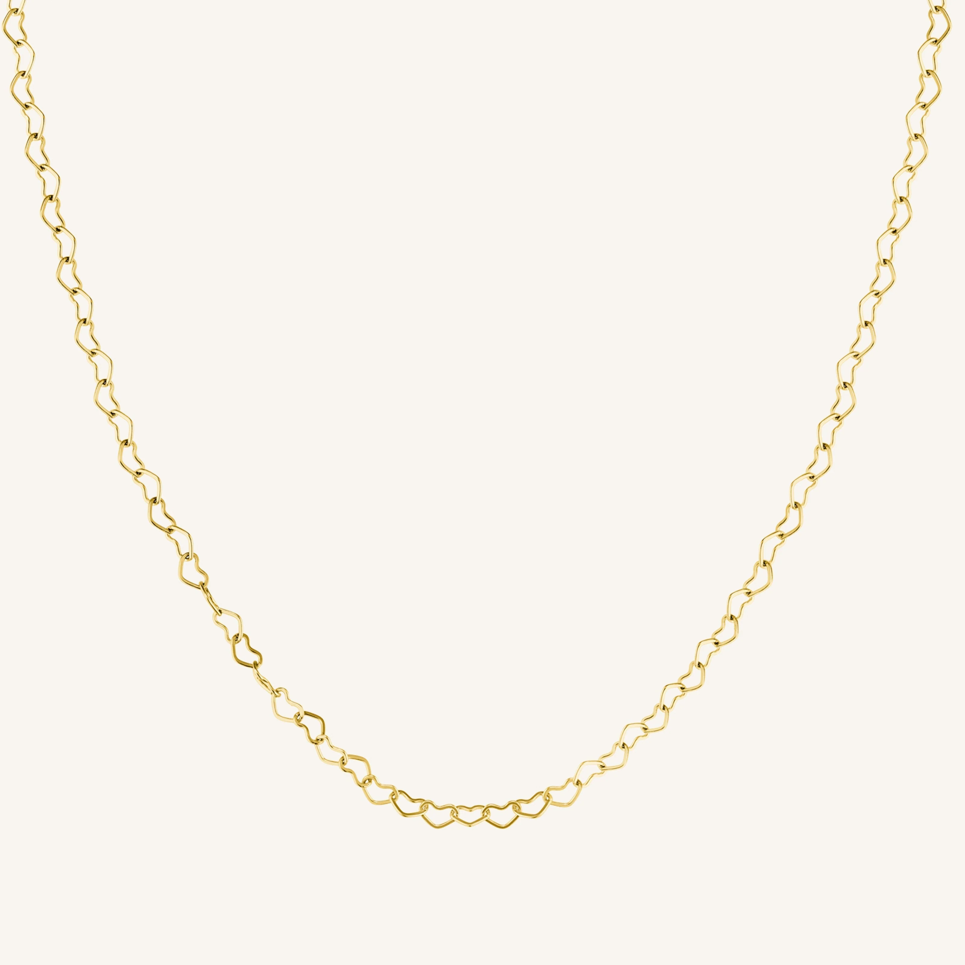 Heart Chain Halskette - Image 2