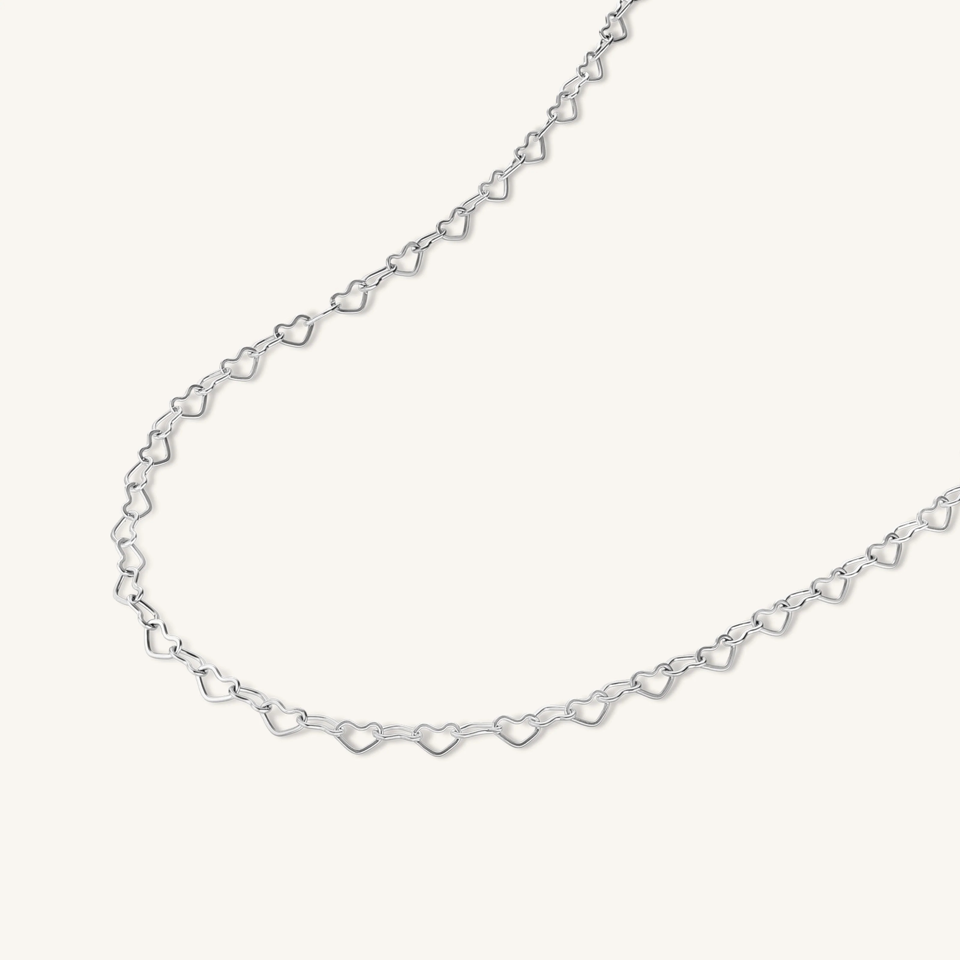Heart Chain Halskette - Image 6