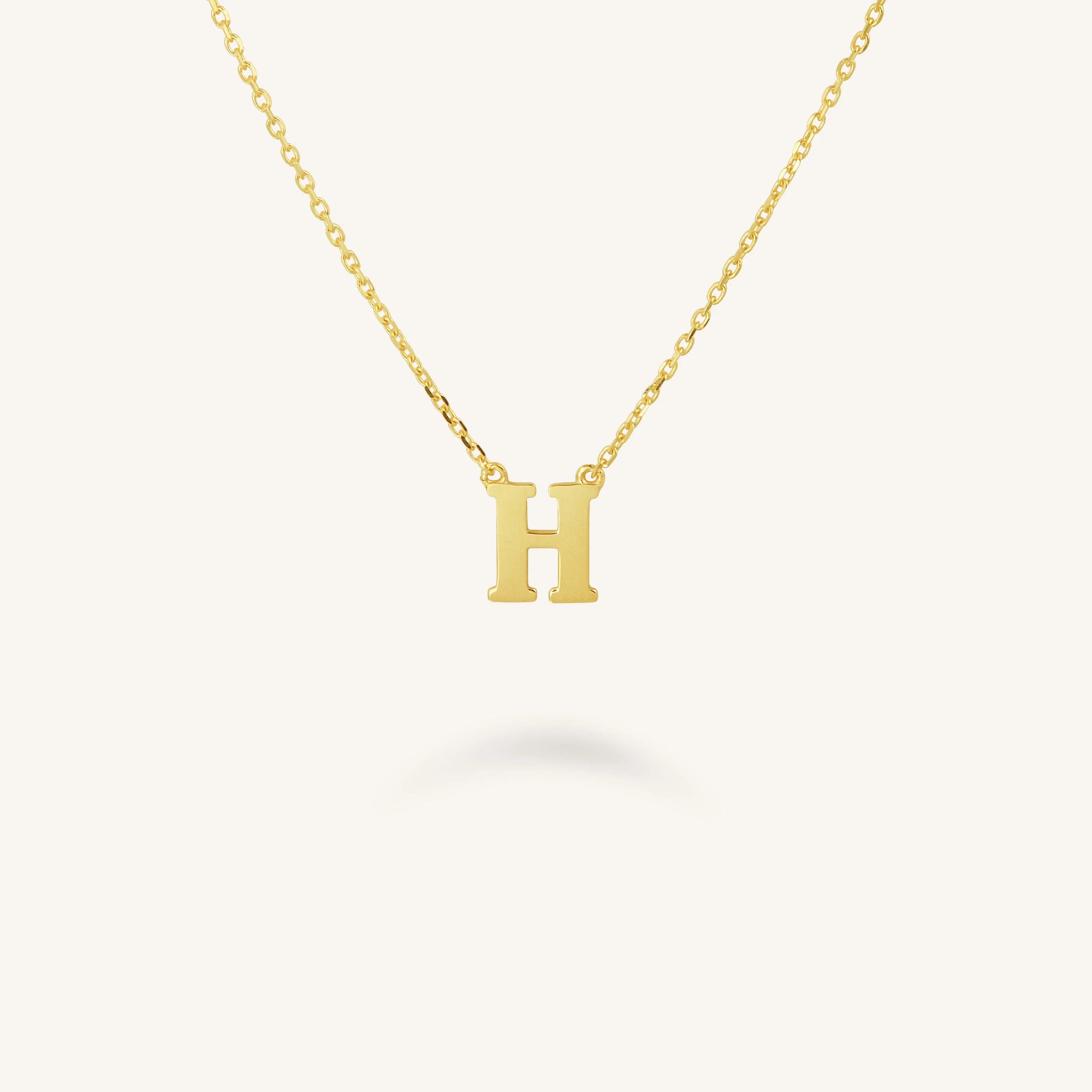Initial Halskette H