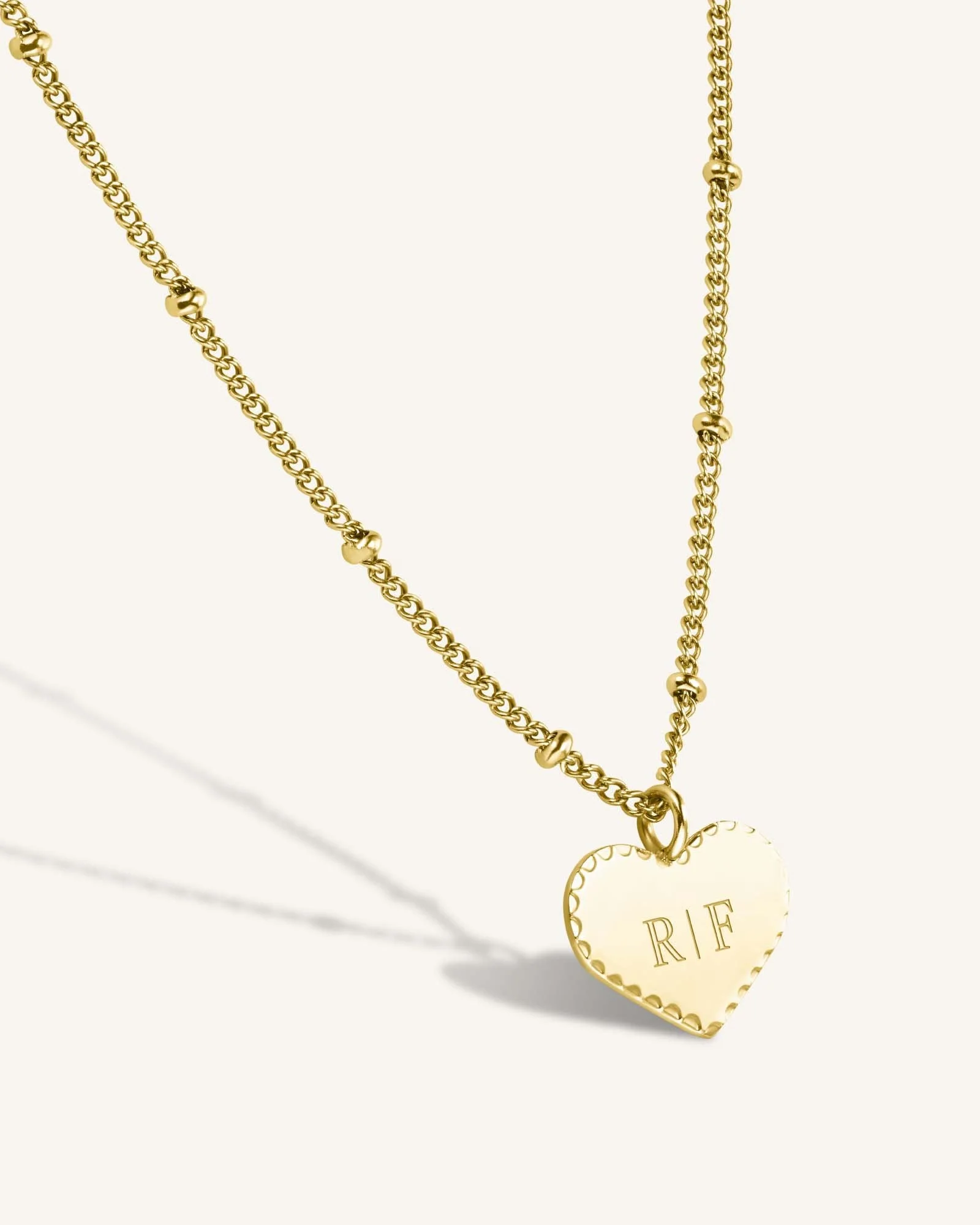 Single Heart Halskette - Image 4