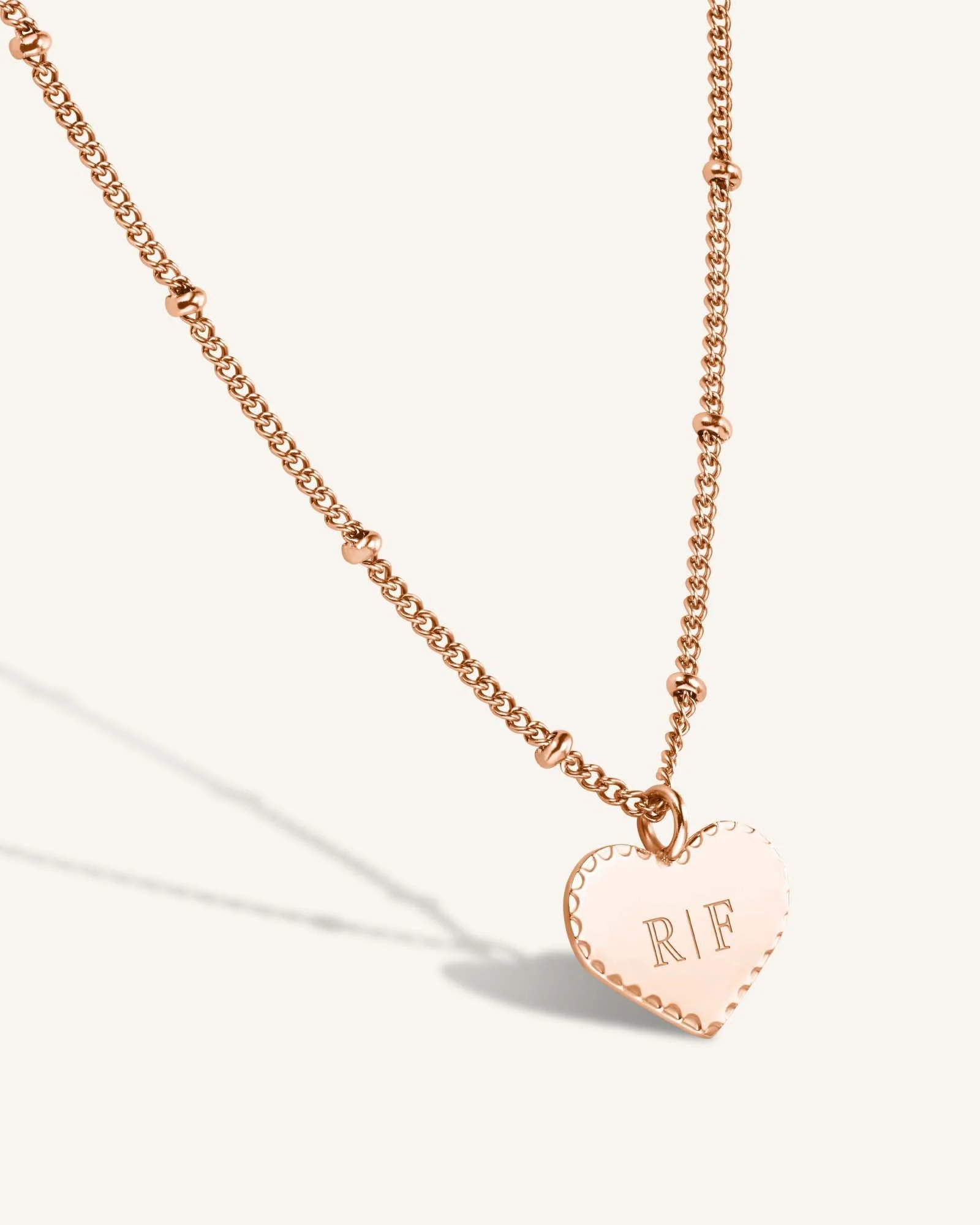 Single Heart Halskette - Image 5