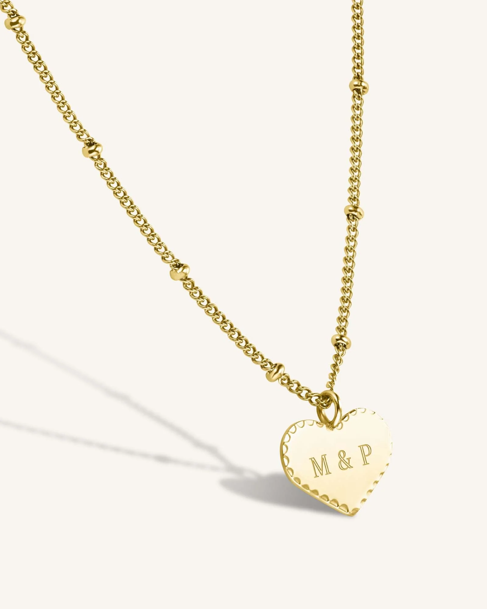 Single Heart Halskette - Image 4