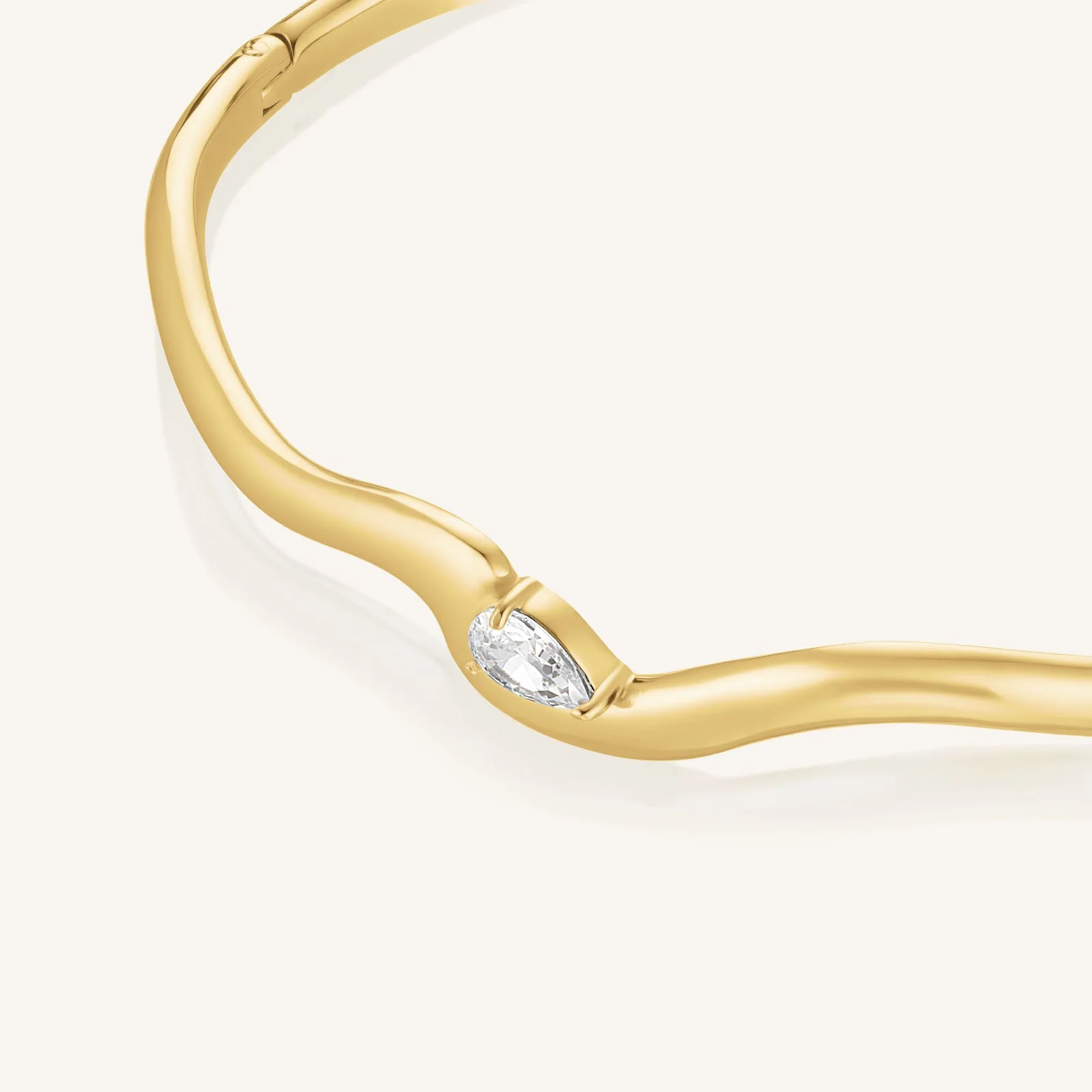 Marquise-Wellen-Armreif - Image 3