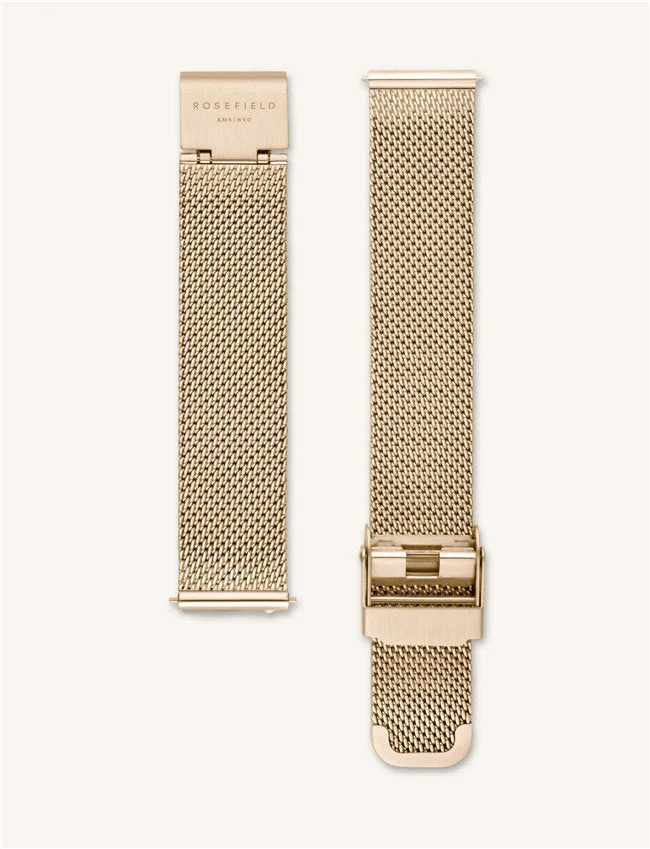 Goldenes Mesh-Armband