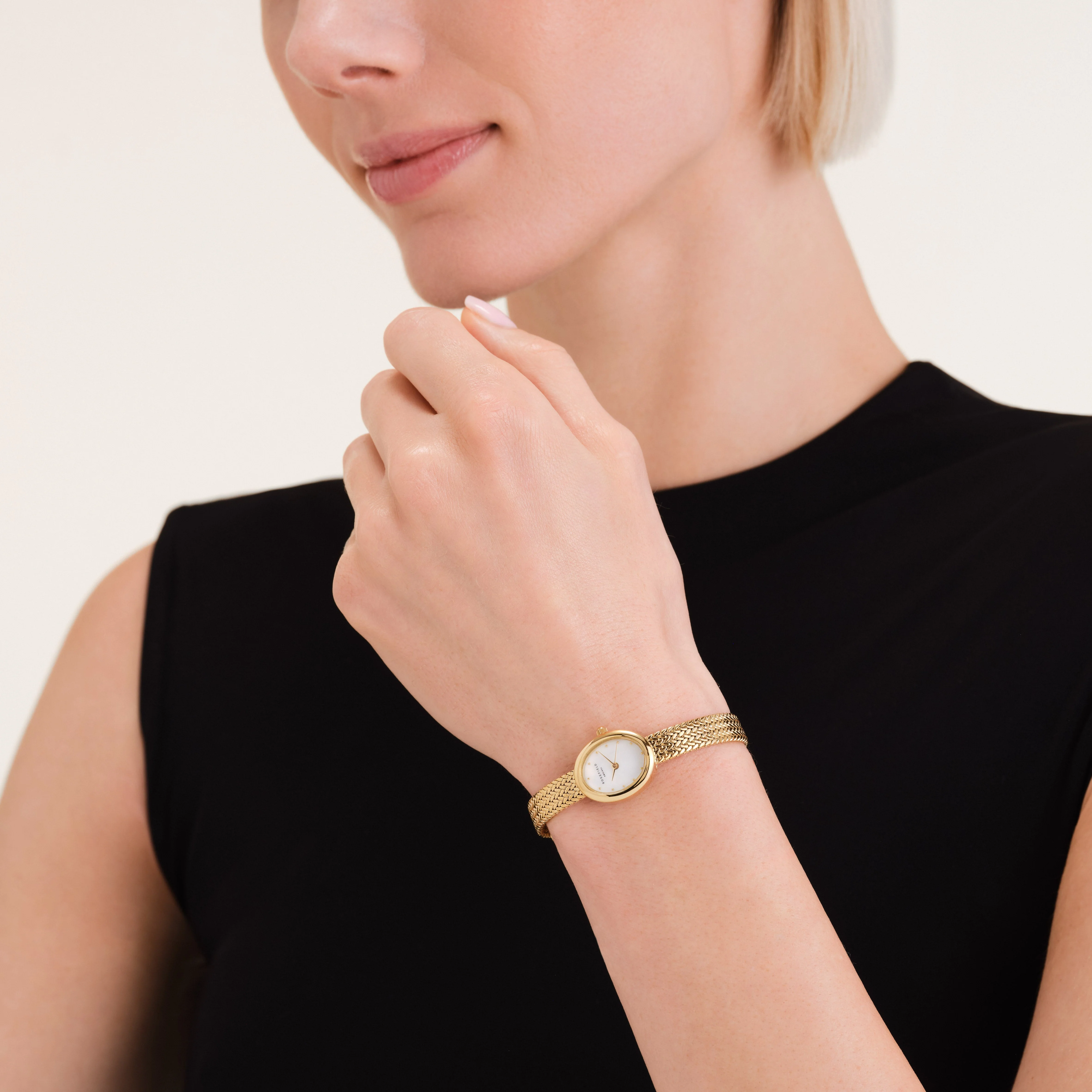 Mini Oval Gold - Mit Gravur - Image 3