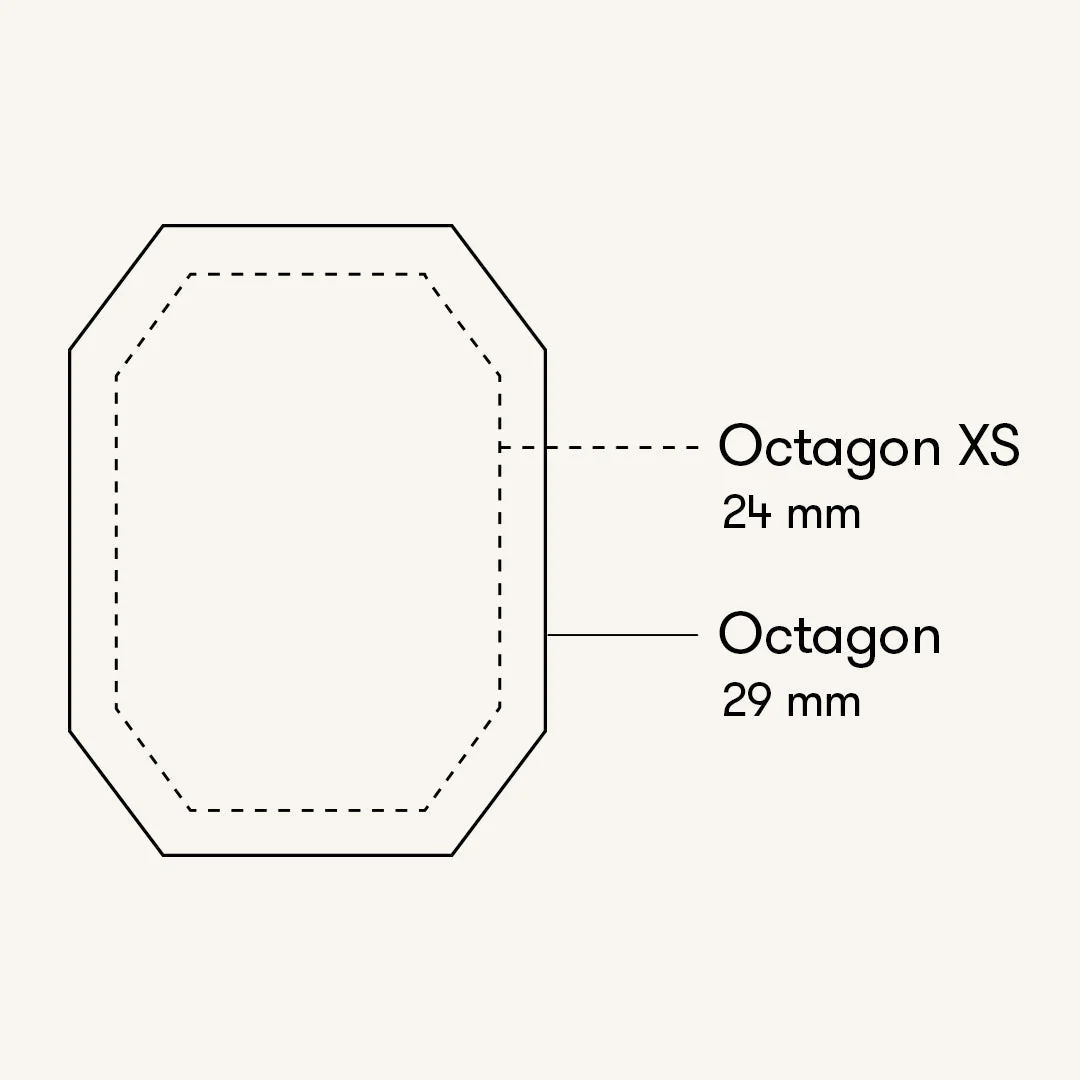 Octagon XS Duotone Roségold - Mit Gravur - Image 9