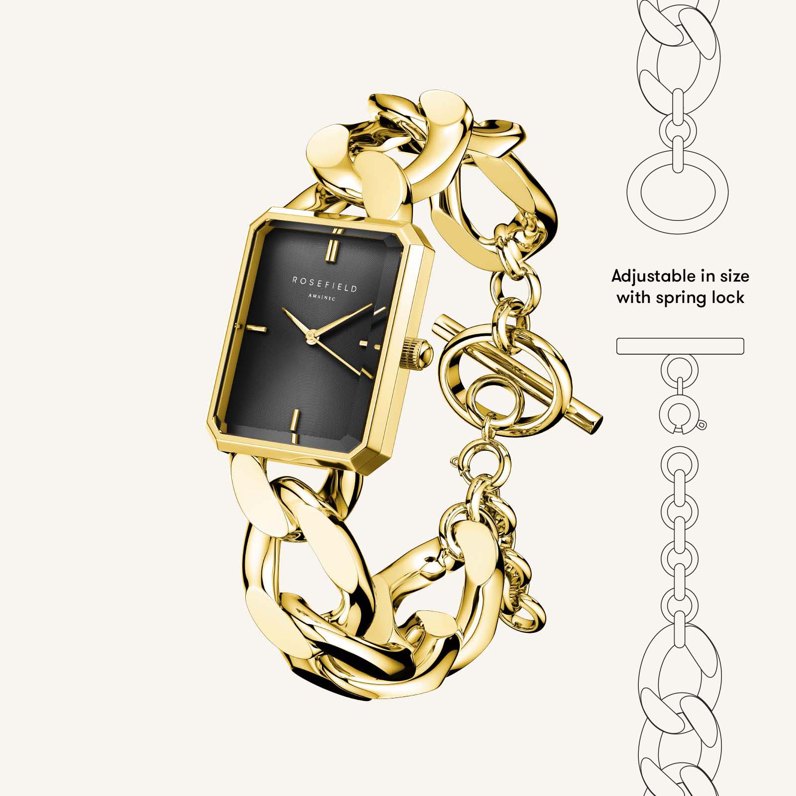 Octagon XS Studio Schwarz Gold - Image 3