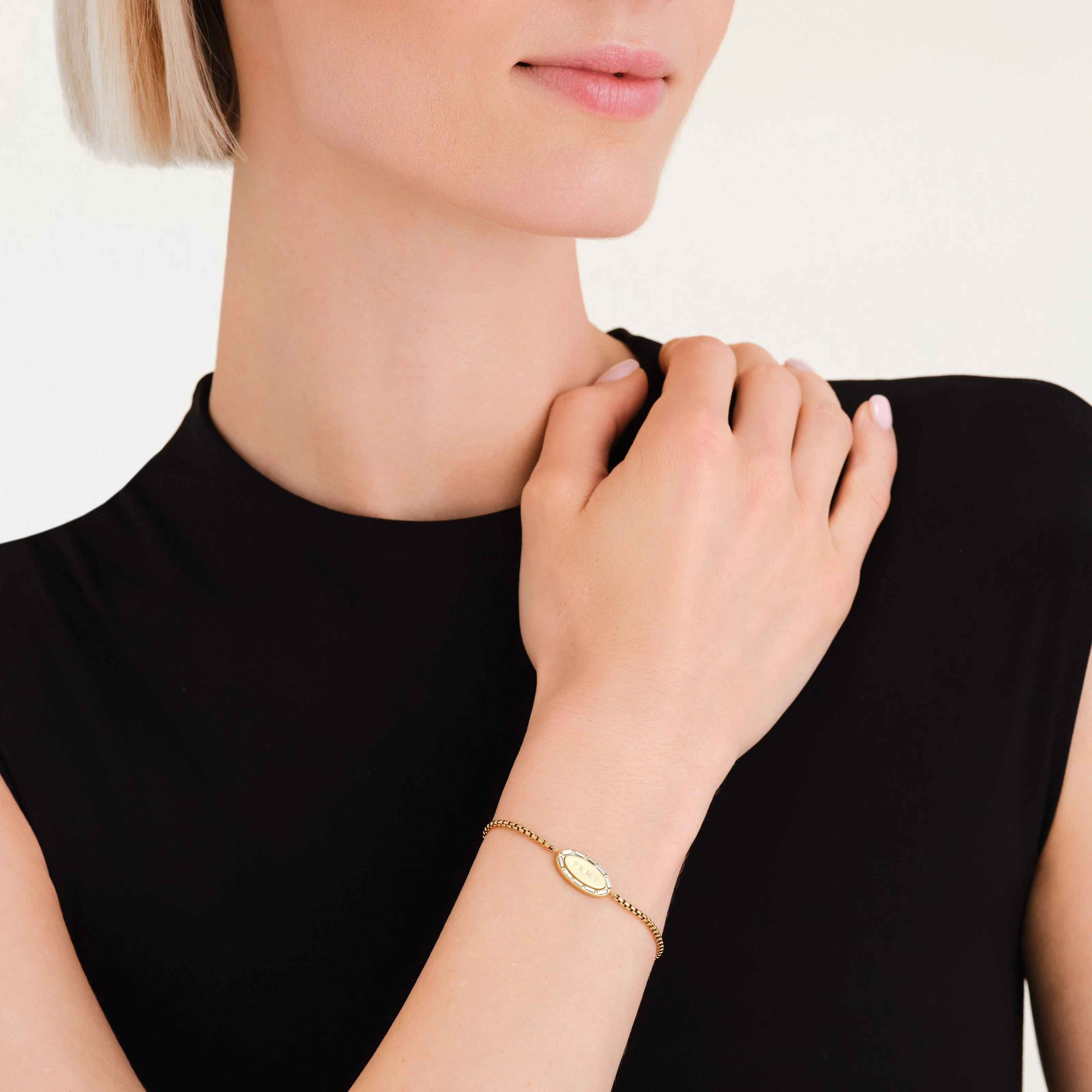 Ovales Baguette Armband - Image 5