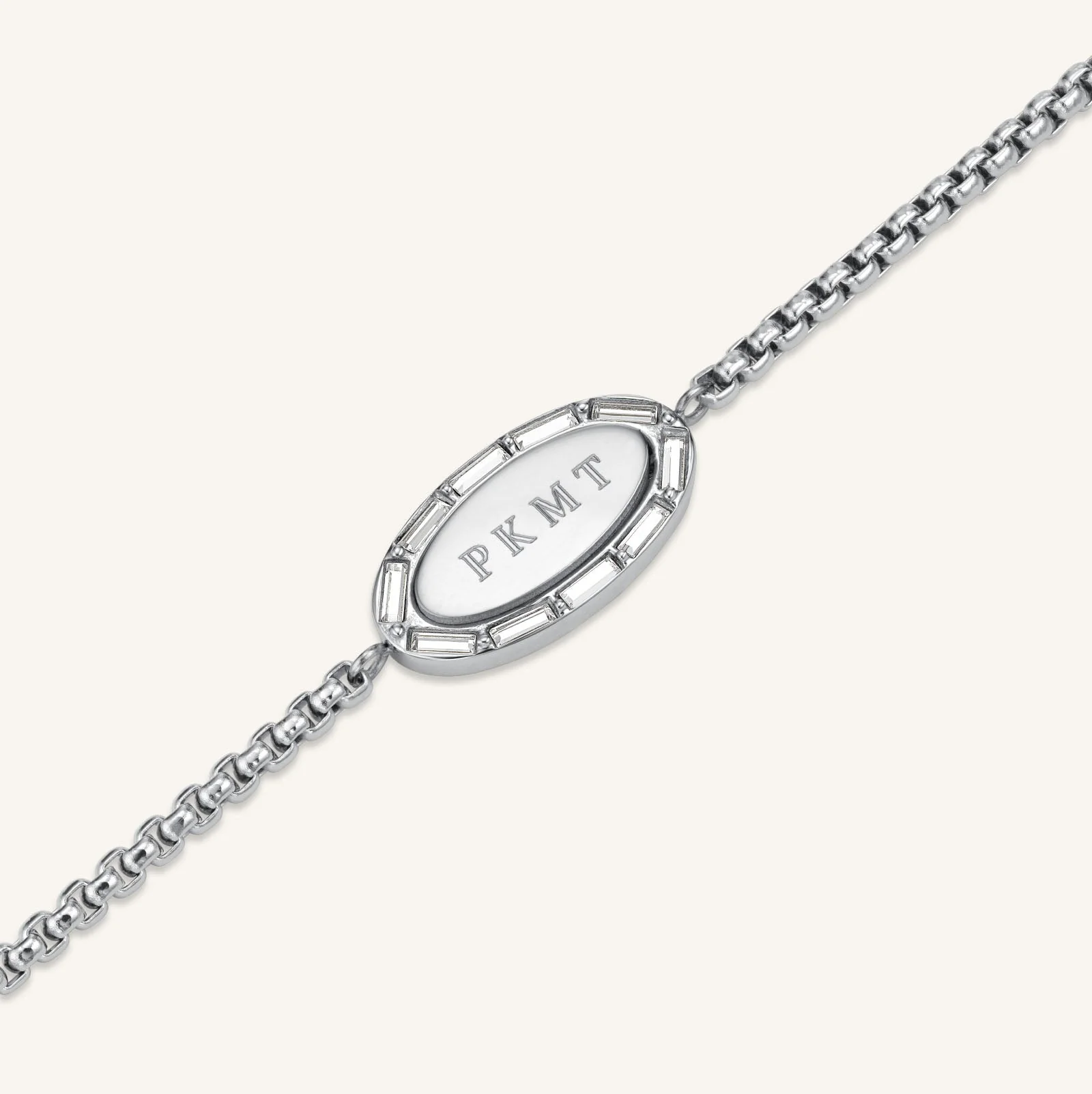 Ovales Baguette Armband - Image 7