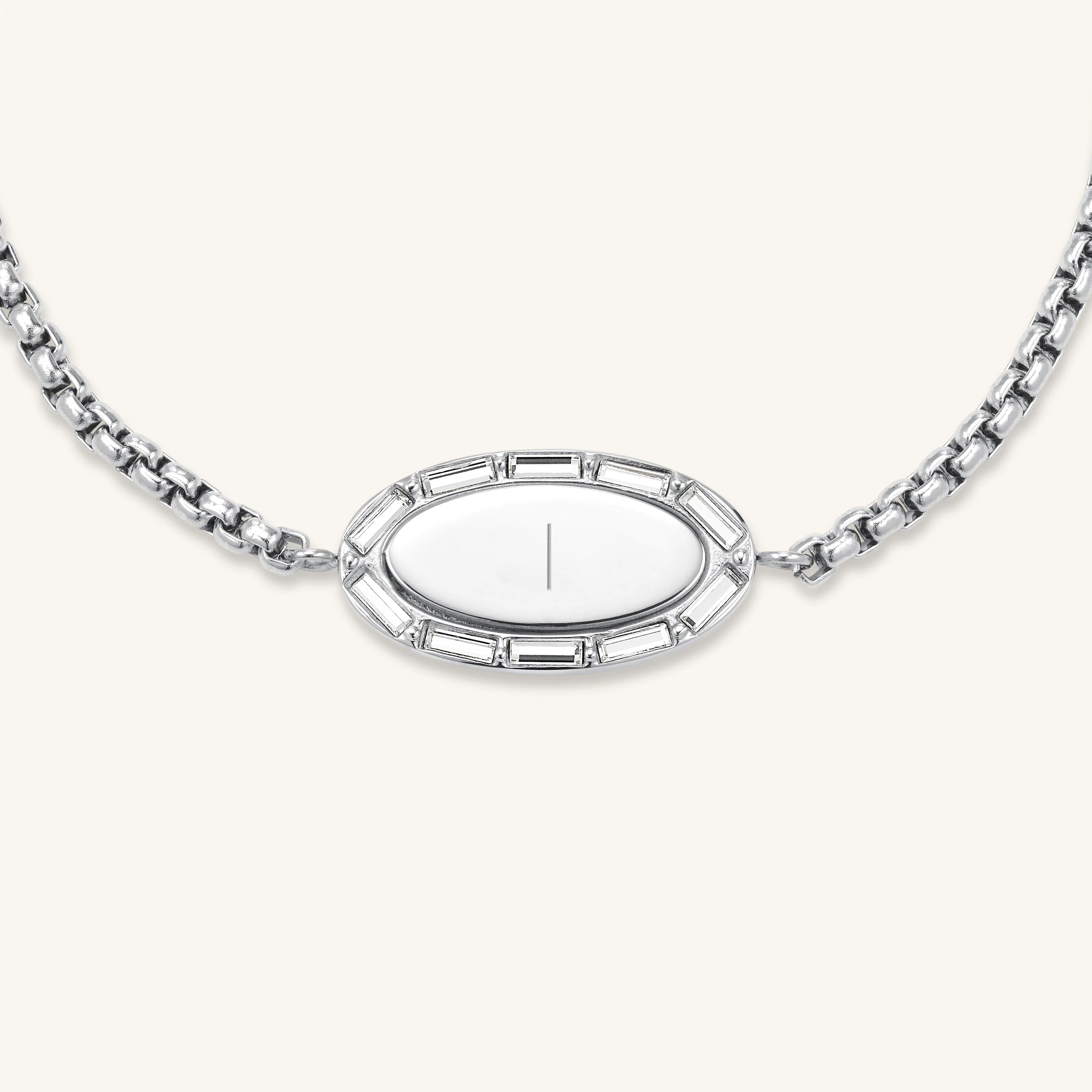 Ovales Baguette Armband - Image 3