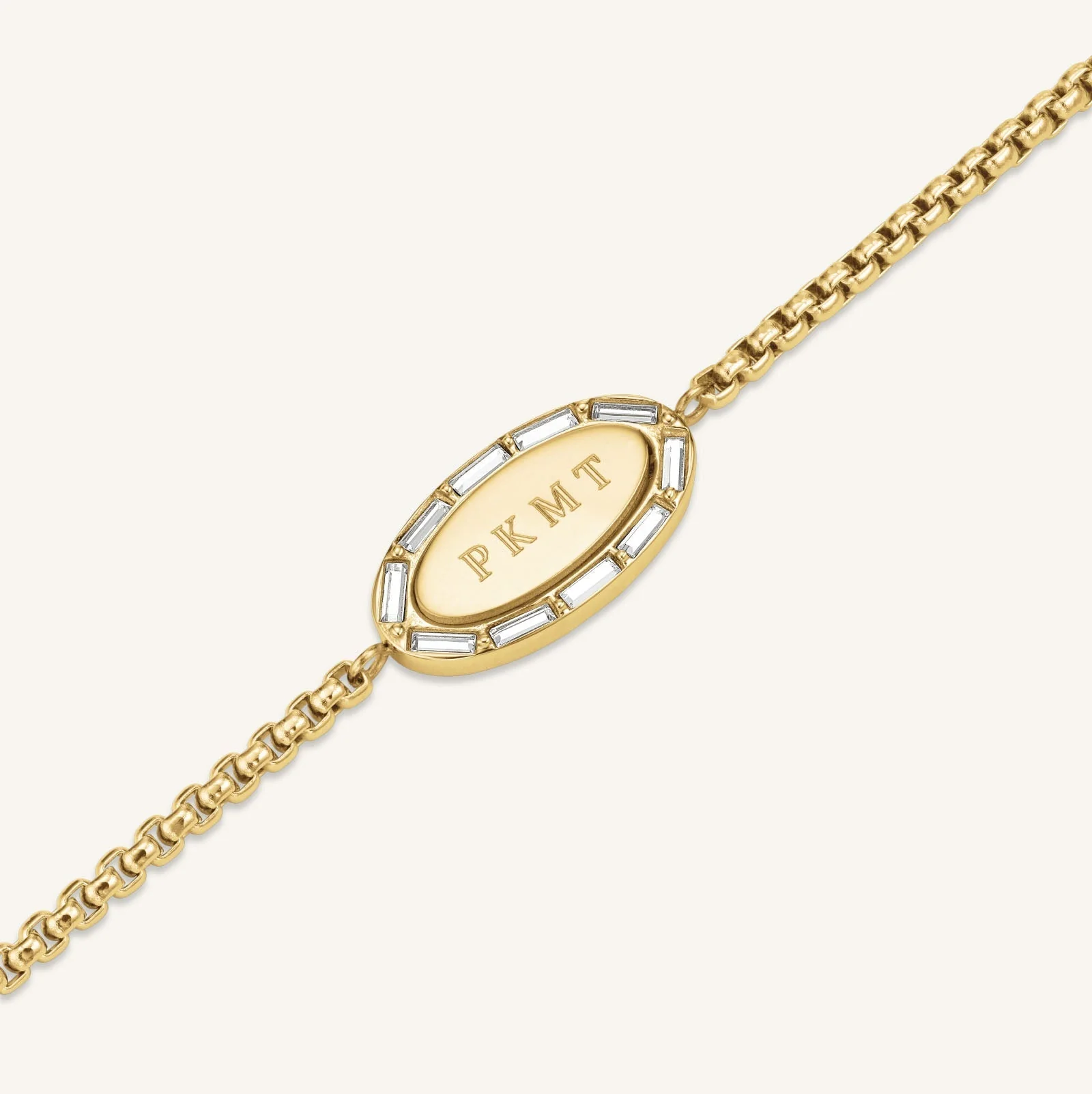 Ovales Baguette Armband - Image 6