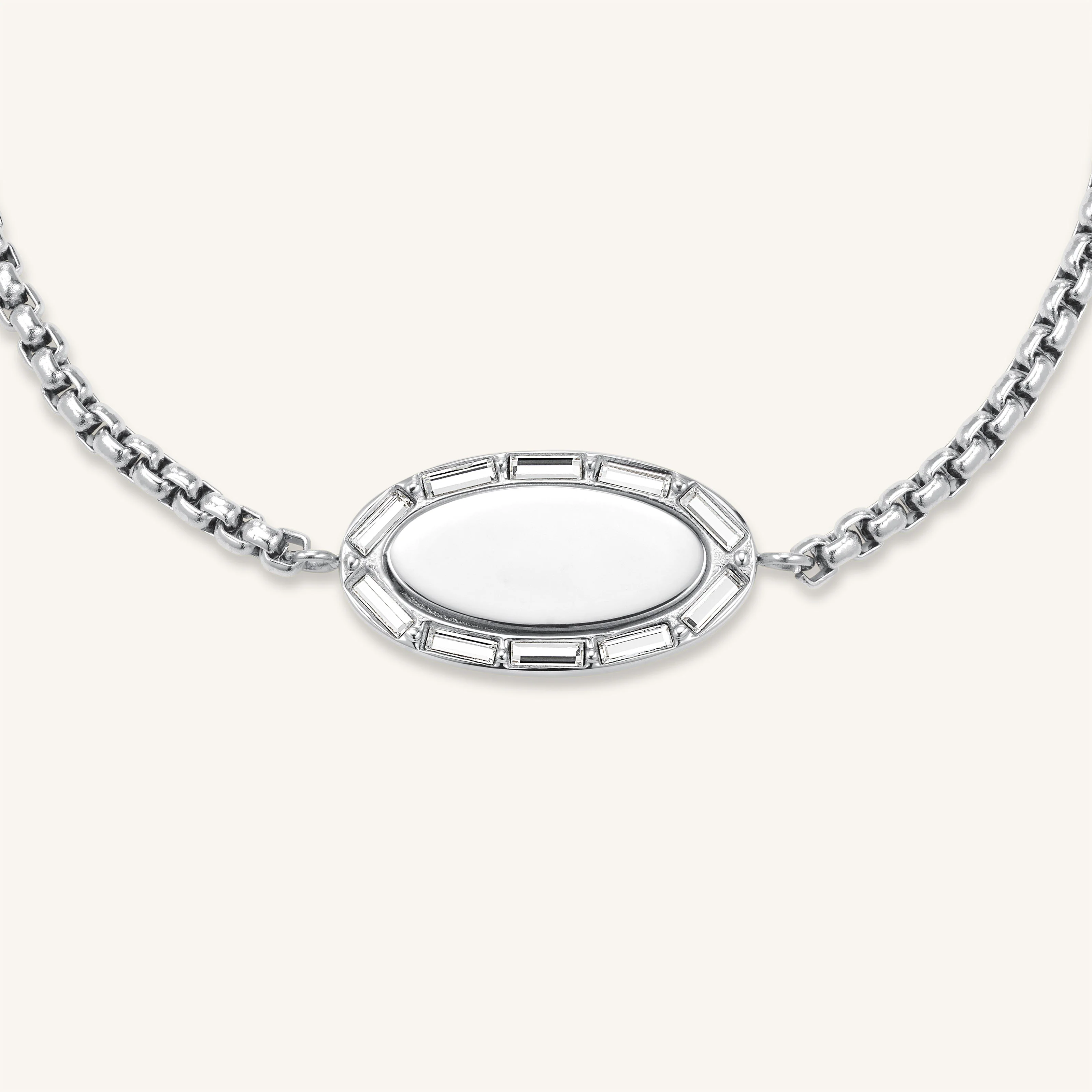 Ovales Baguette Armband - Image 3
