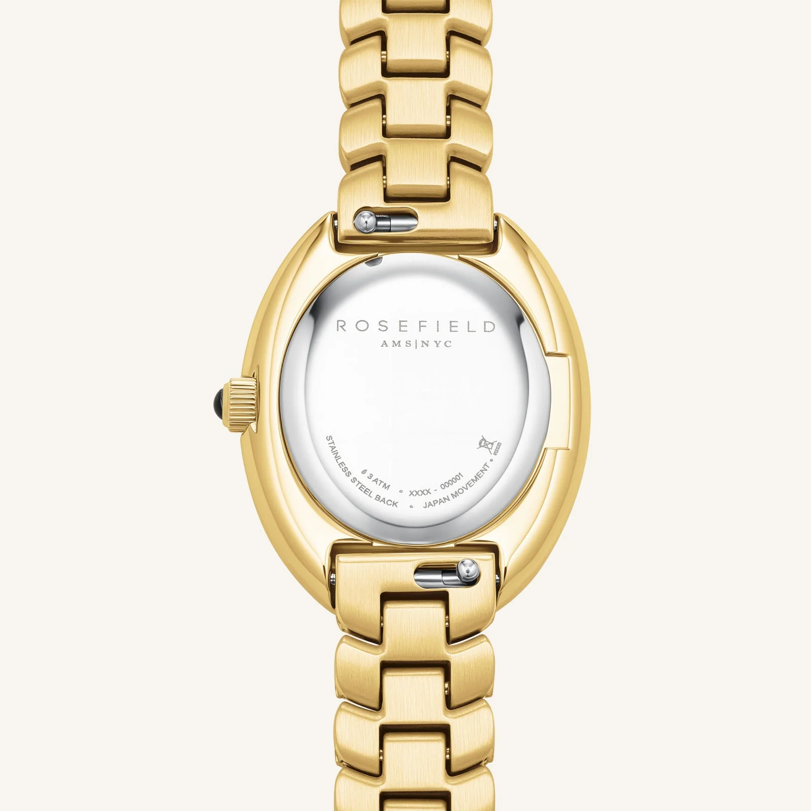 Ovale Weißgold - Mit Gravur