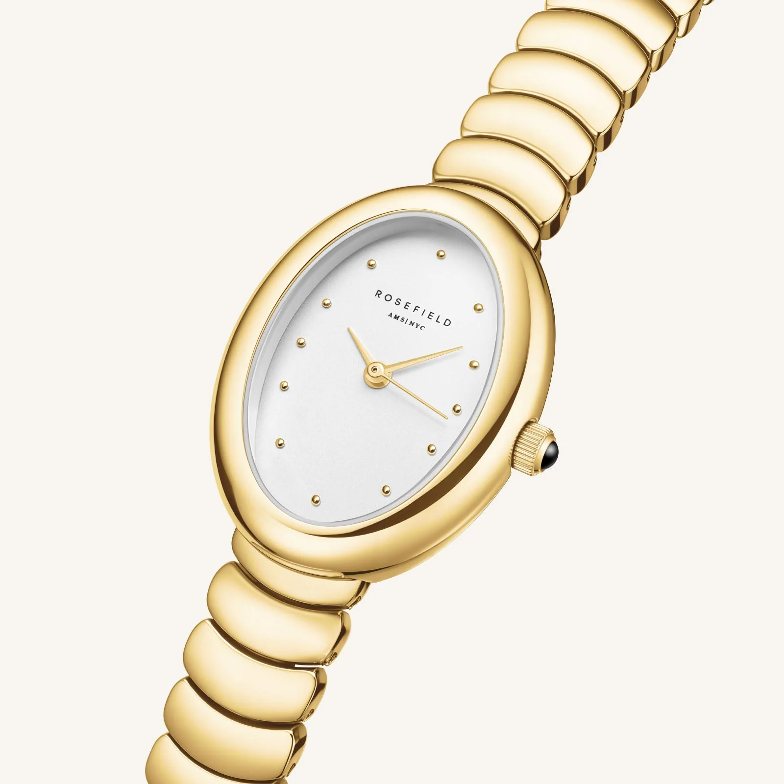 Ovale Weißgold - Mit Gravur - Image 5