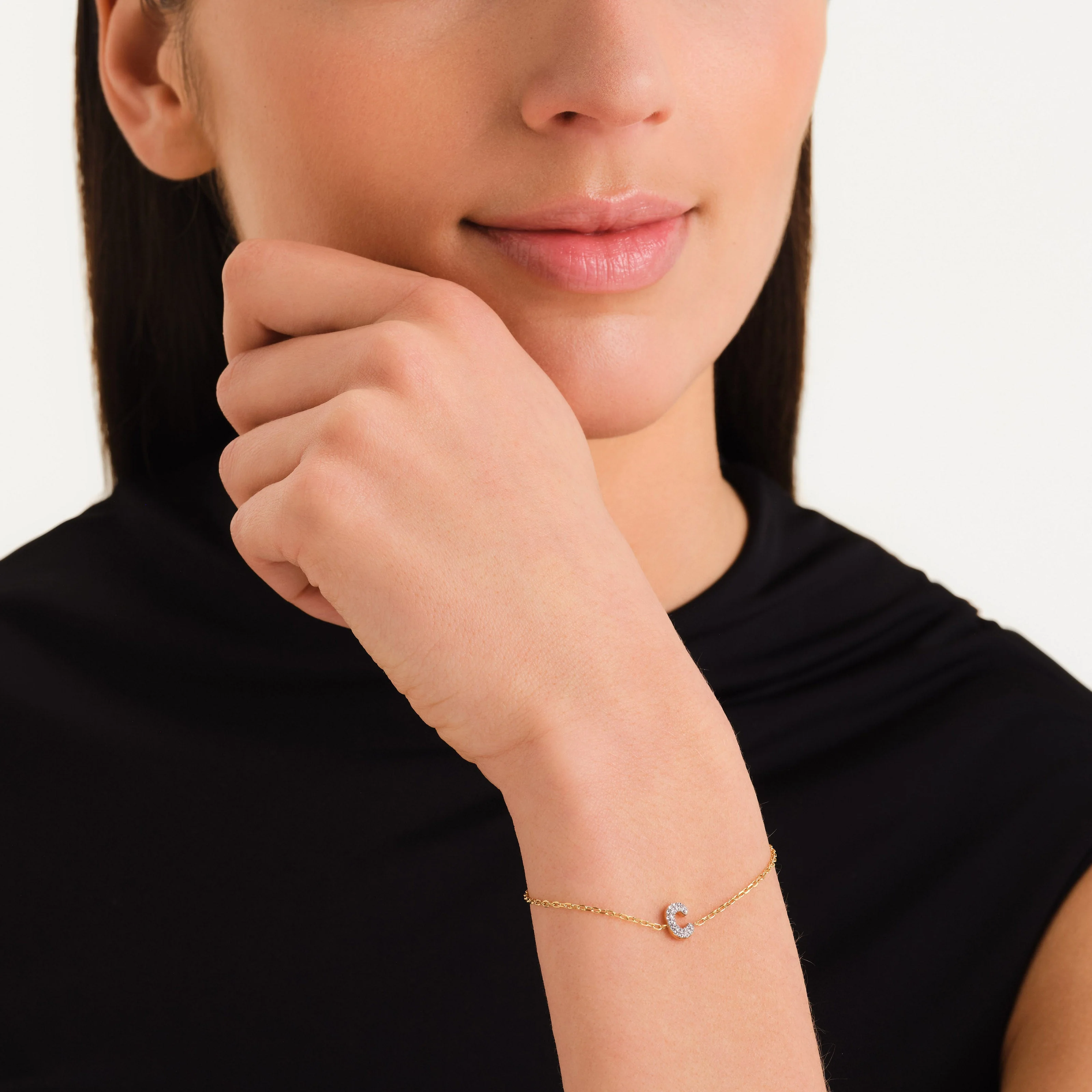 Kristall buchstabe C Armband - Image 2
