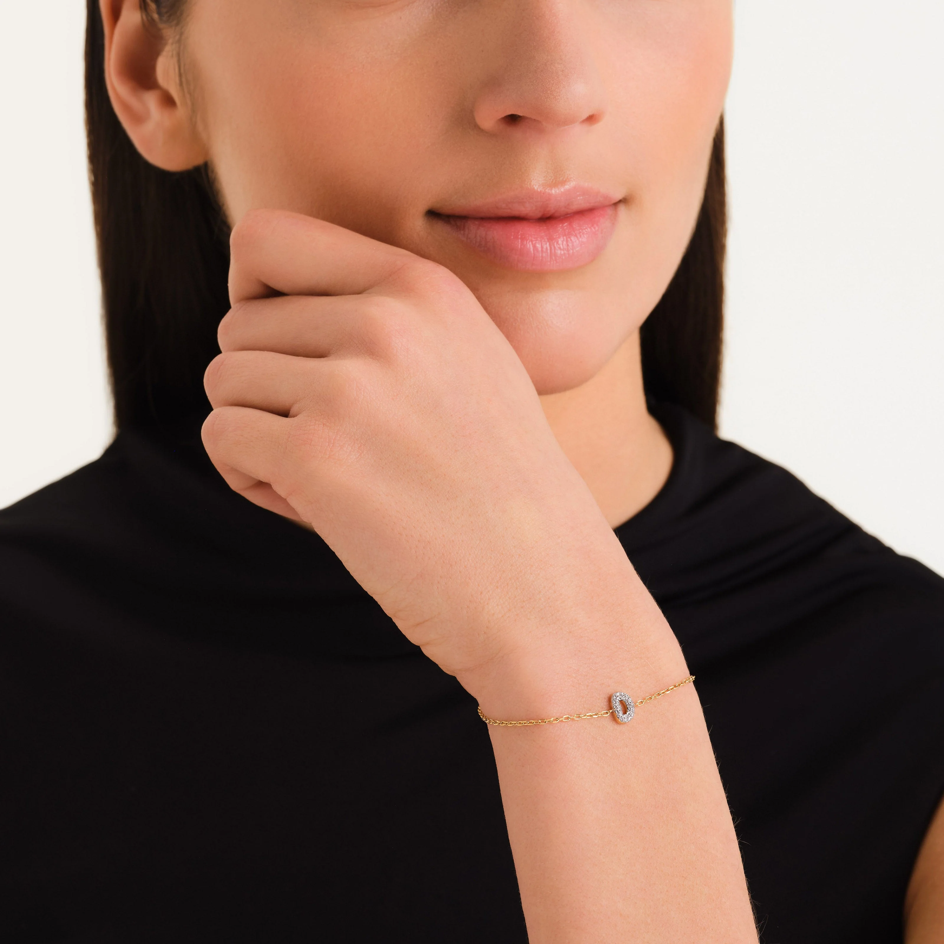 Kristall buchstabe D Armband - Image 2
