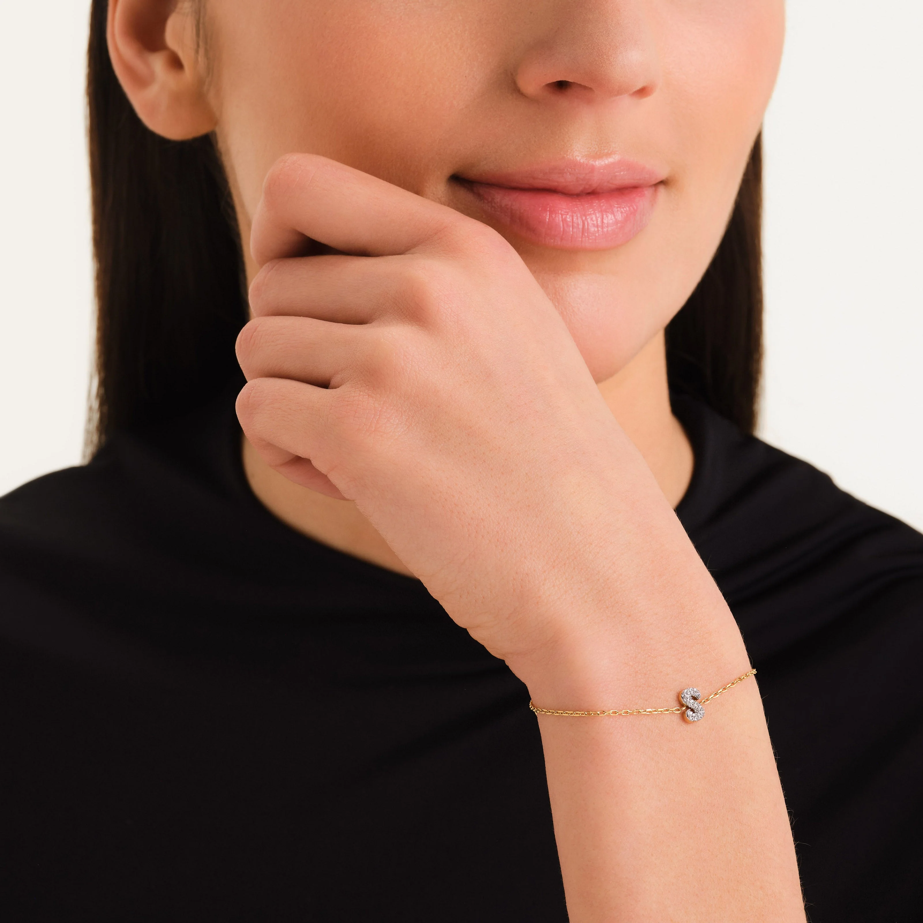 Kristall buchstabe S Armband - Image 2