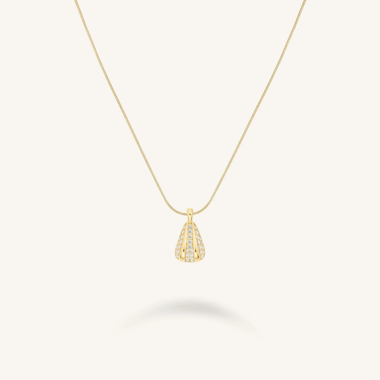Gestreifte Pavé-Kette