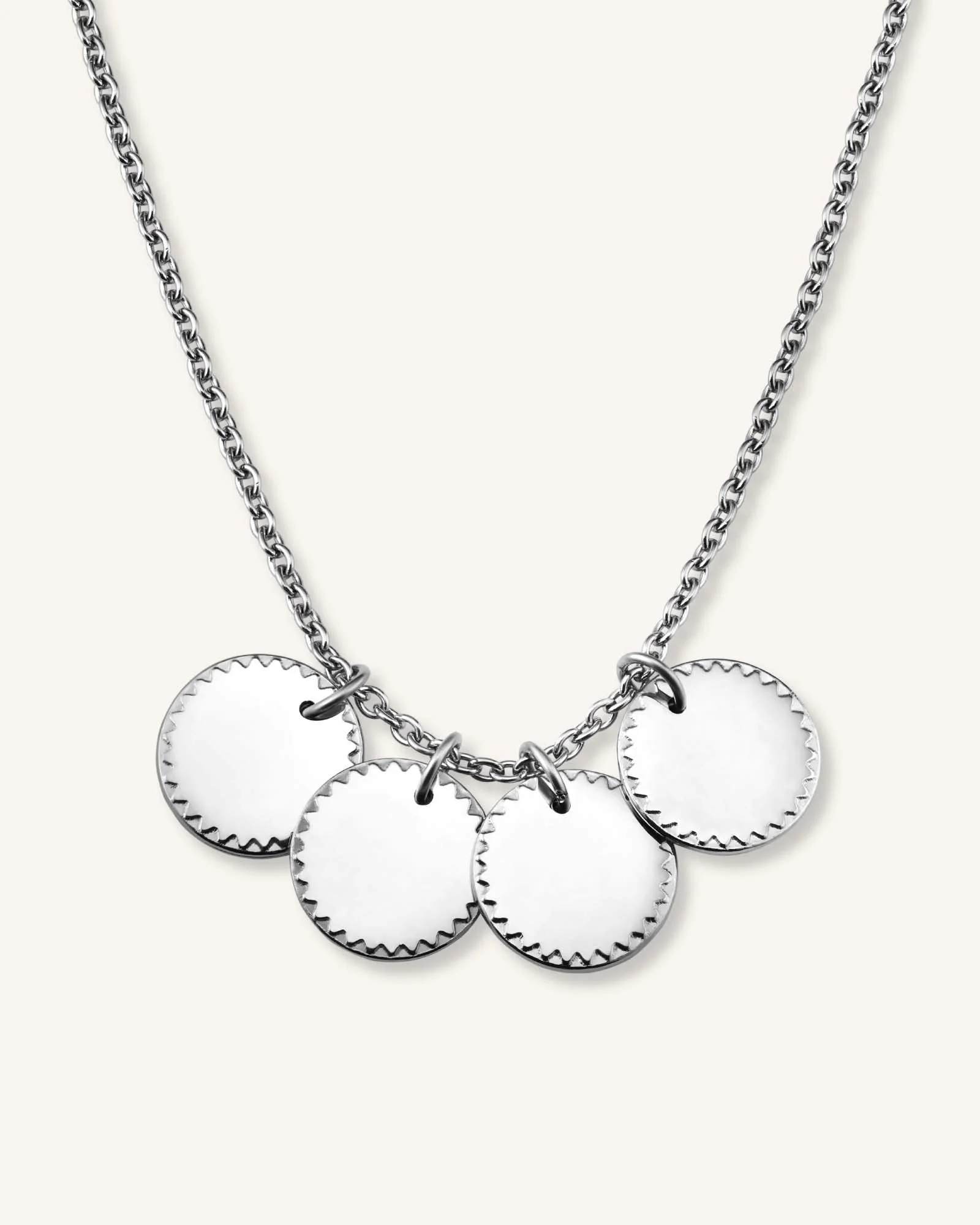 Halskette 4 Münz-Charms - Image 3