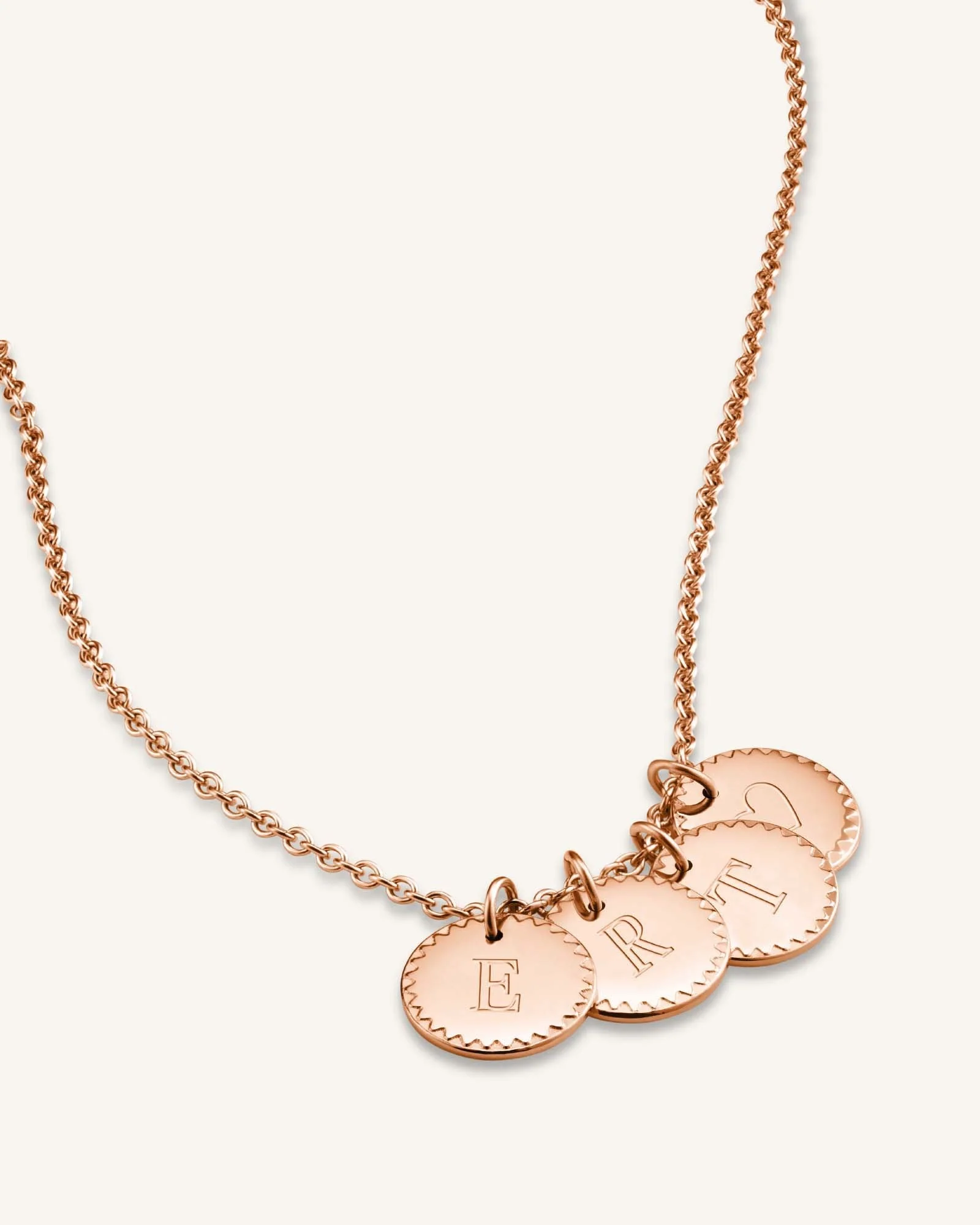 Halskette 4 Münz-Charms - Image 6