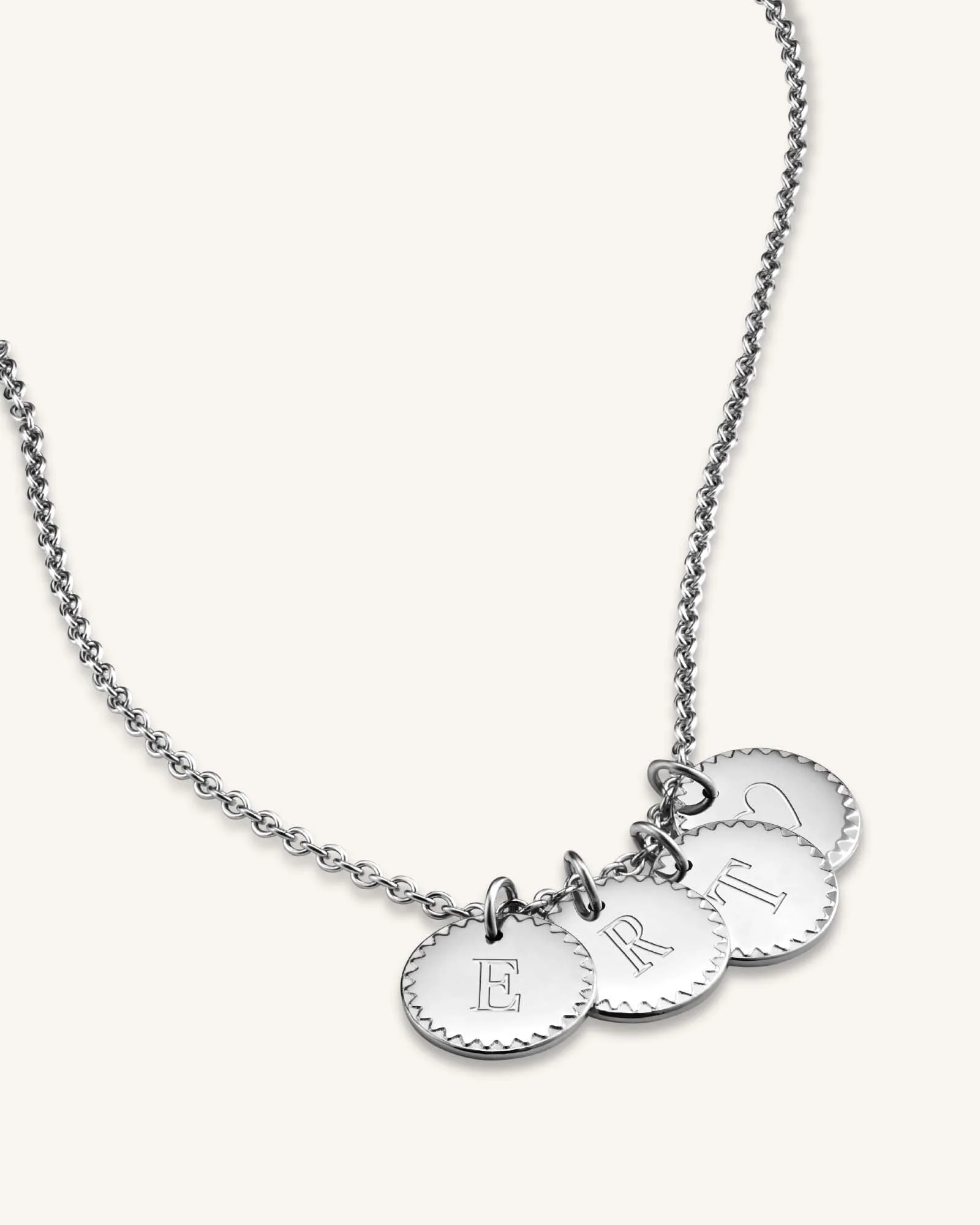 Halskette 4 Münz-Charms - Image 8