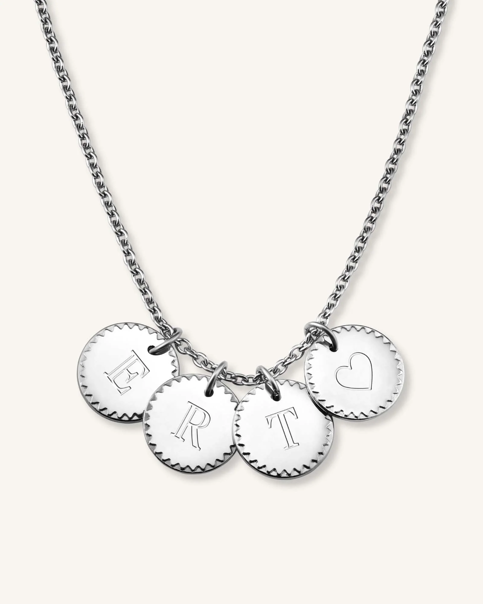 Halskette 4 Münz-Charms - Image 9