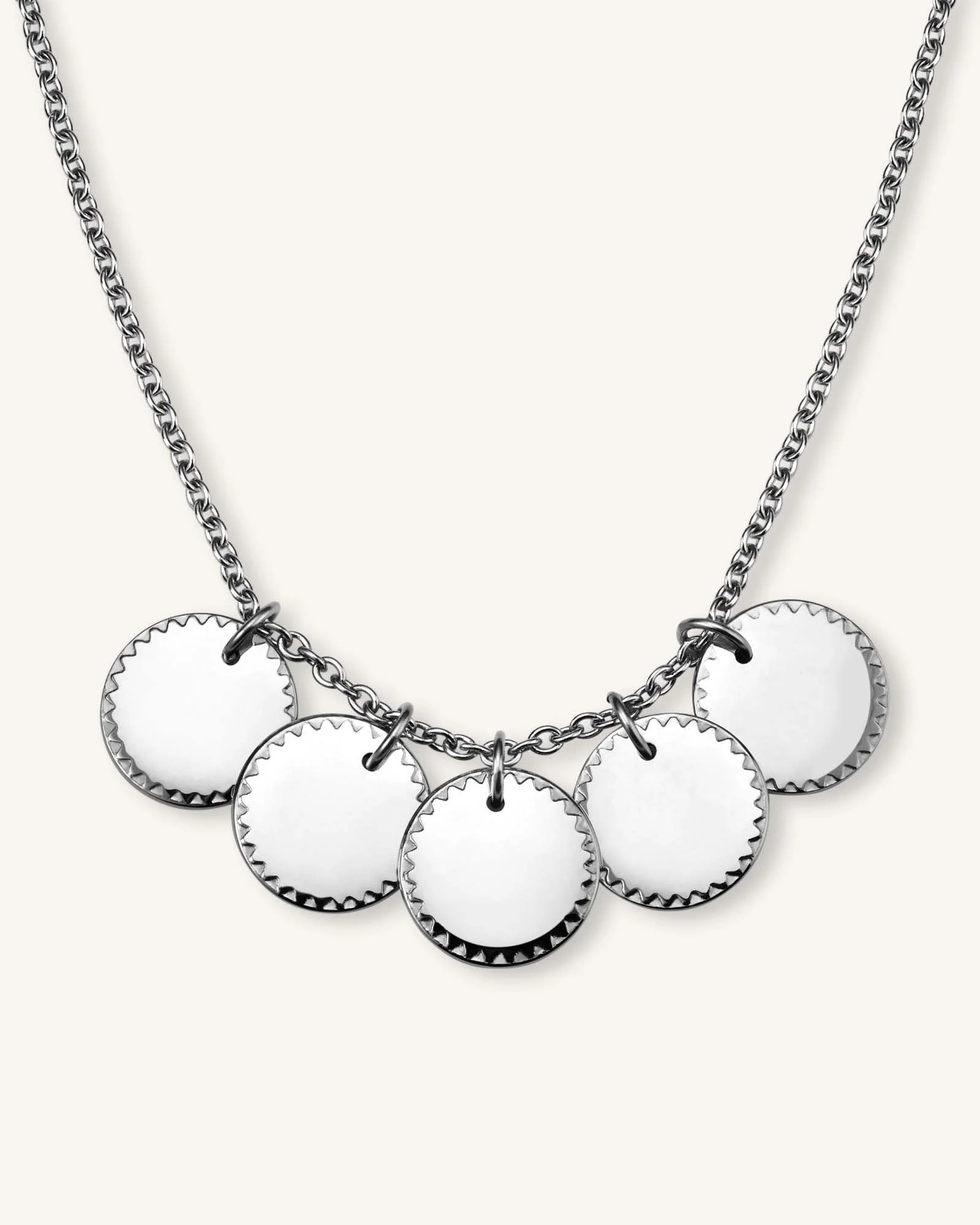 Halskette 5 Münz-Charms - Image 3