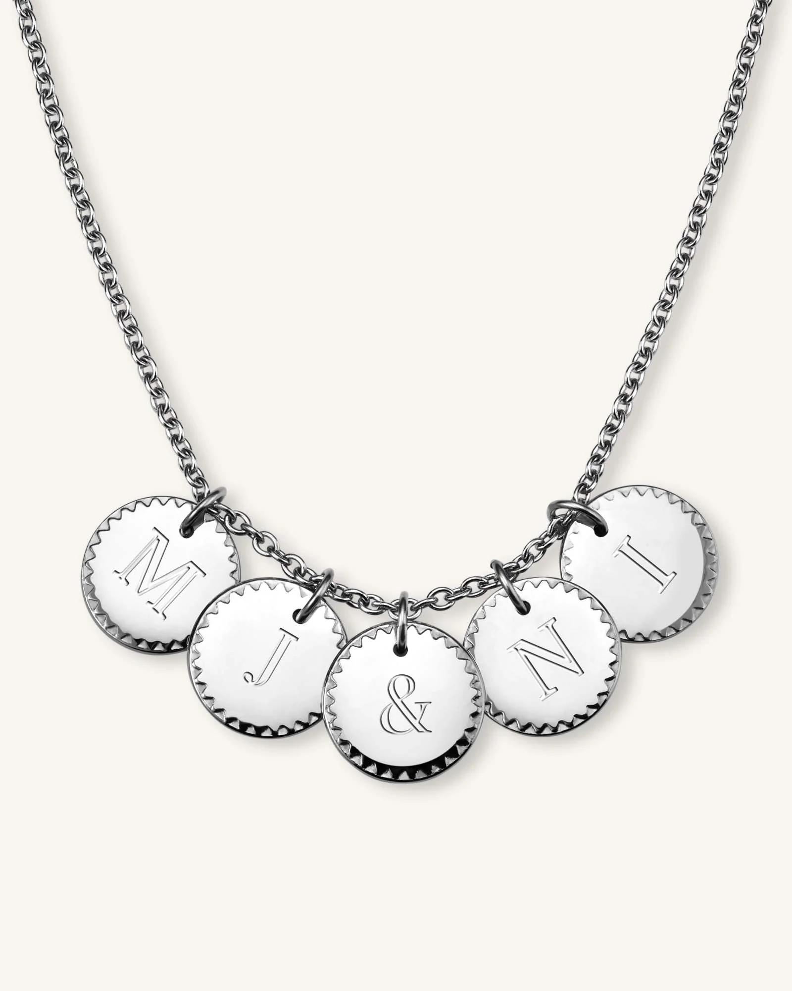 Halskette 5 Münz-Charms - Image 9