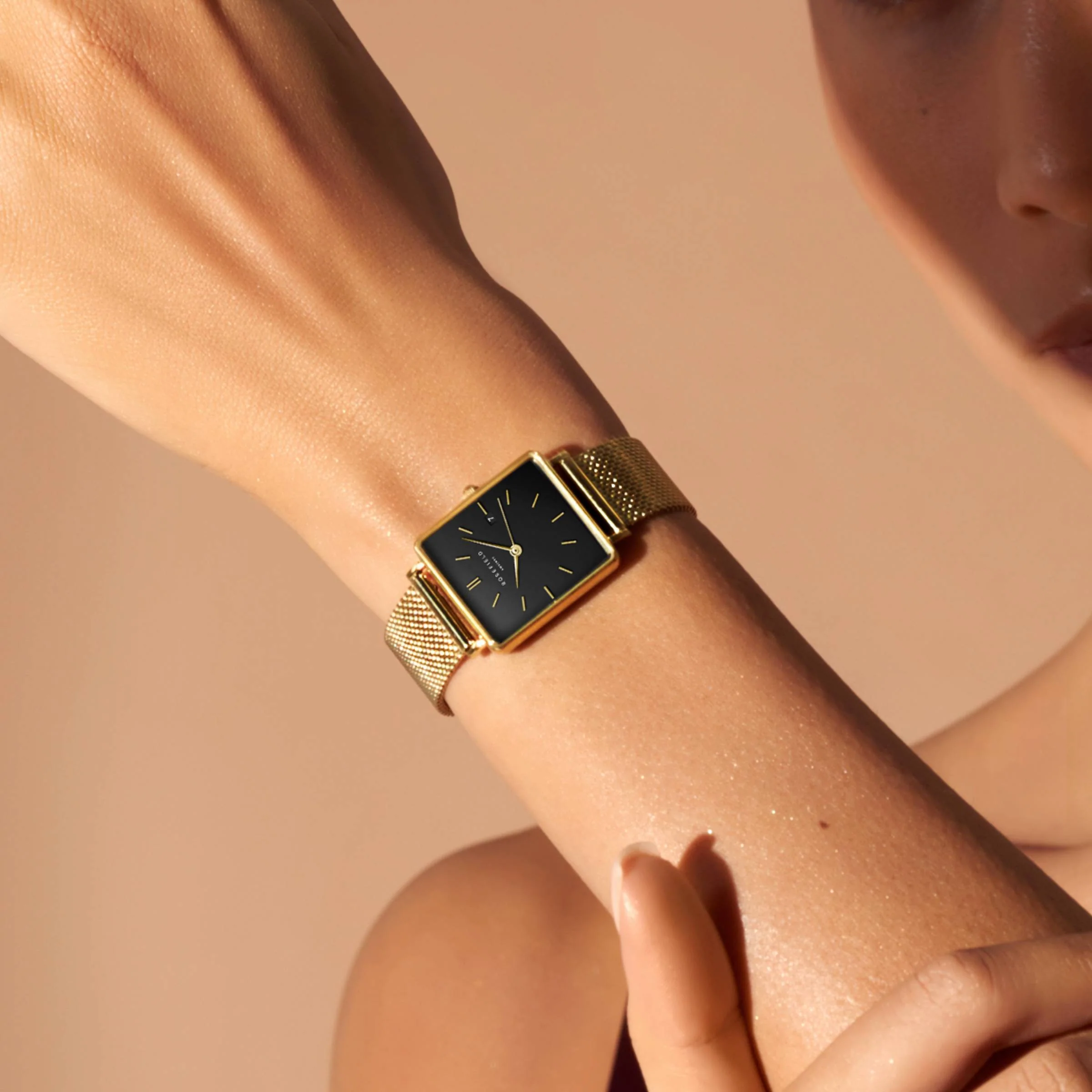 Boxy Schwarz Waldgrün + Uhrenband Geschenkset - Image 5