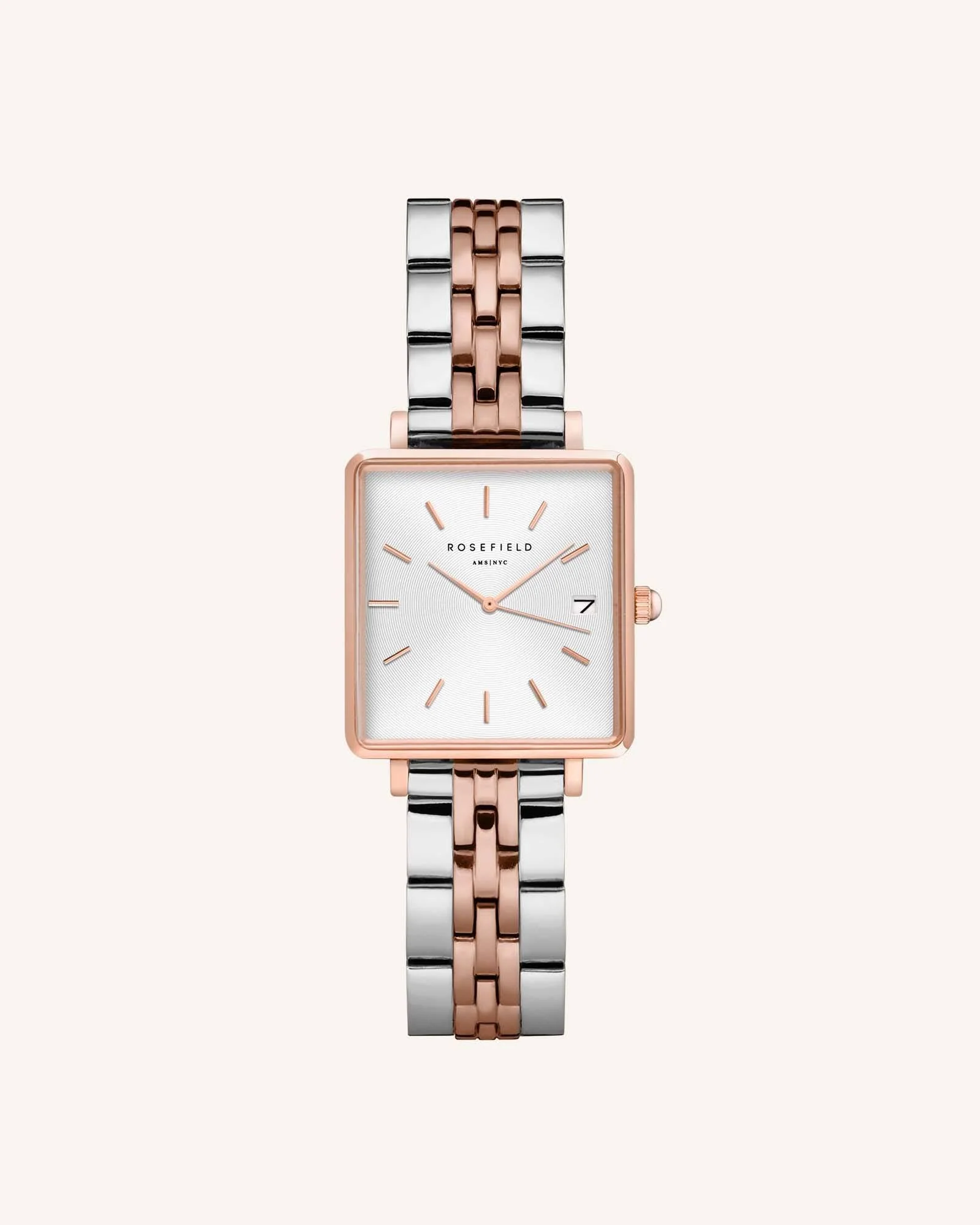 Silber - Roségoldenes Uhrenarmband - Image 2