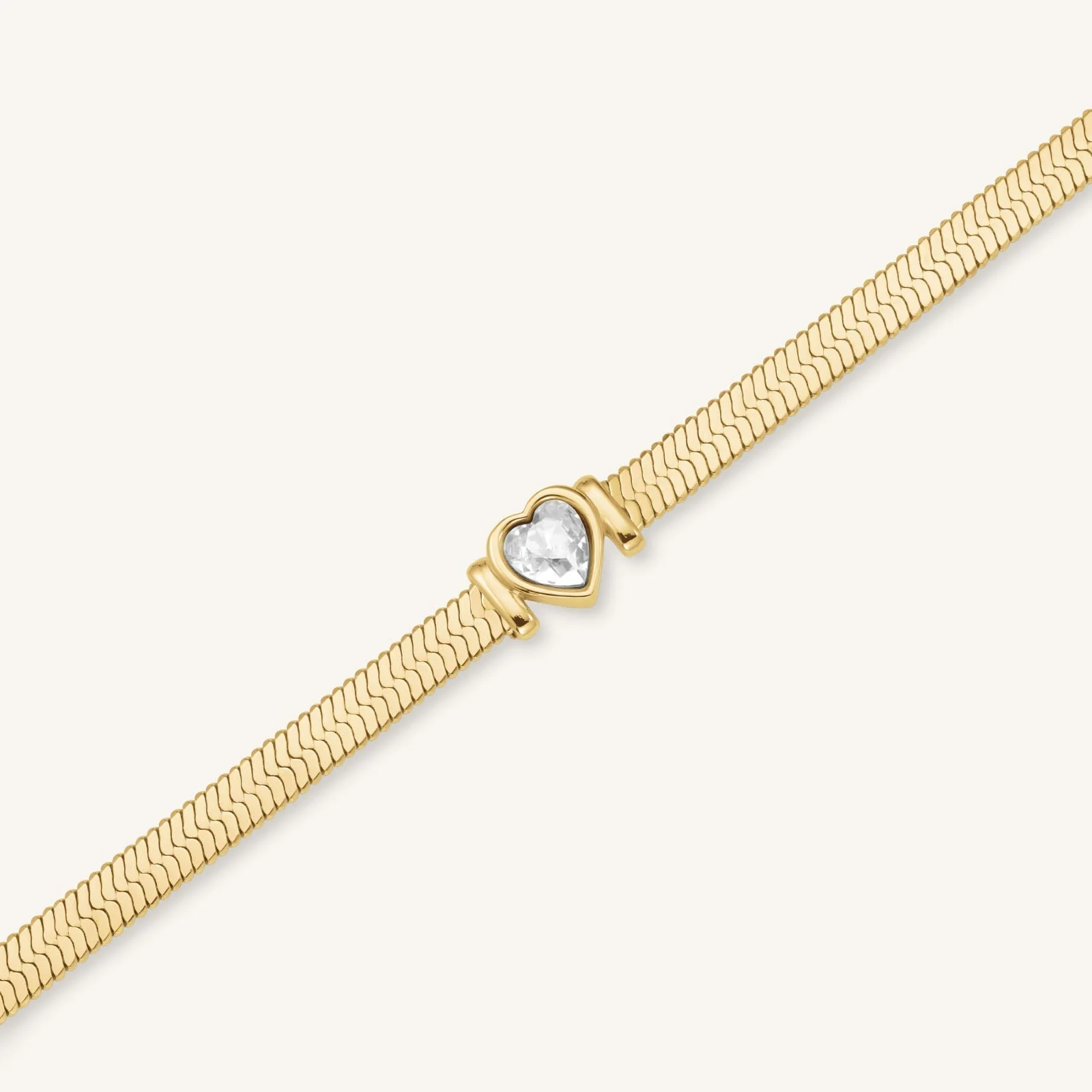 Snake Herz Armband - Image 3