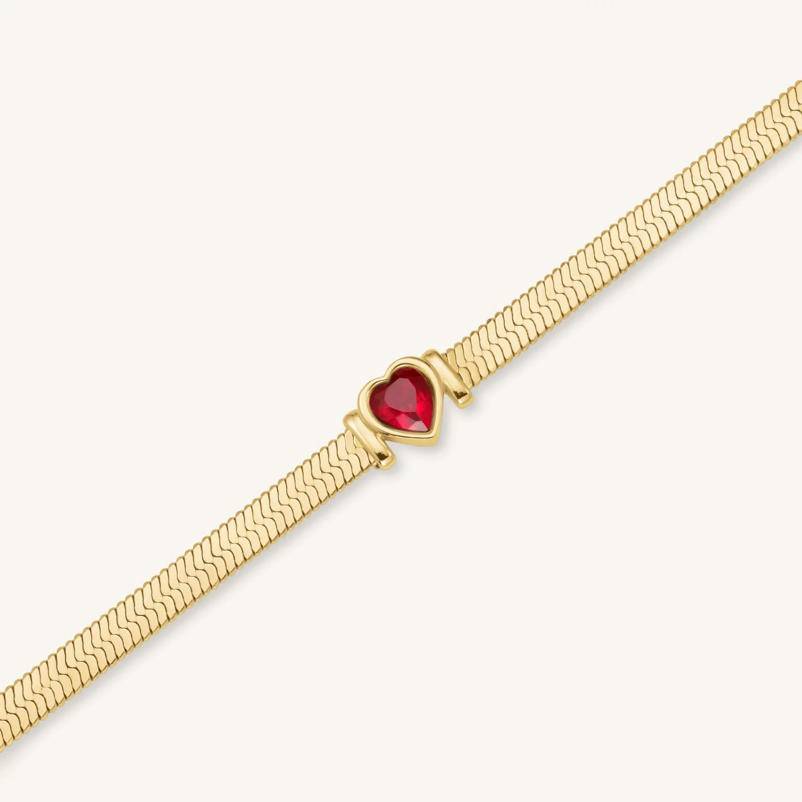 Snake Herz Armband - Image 7