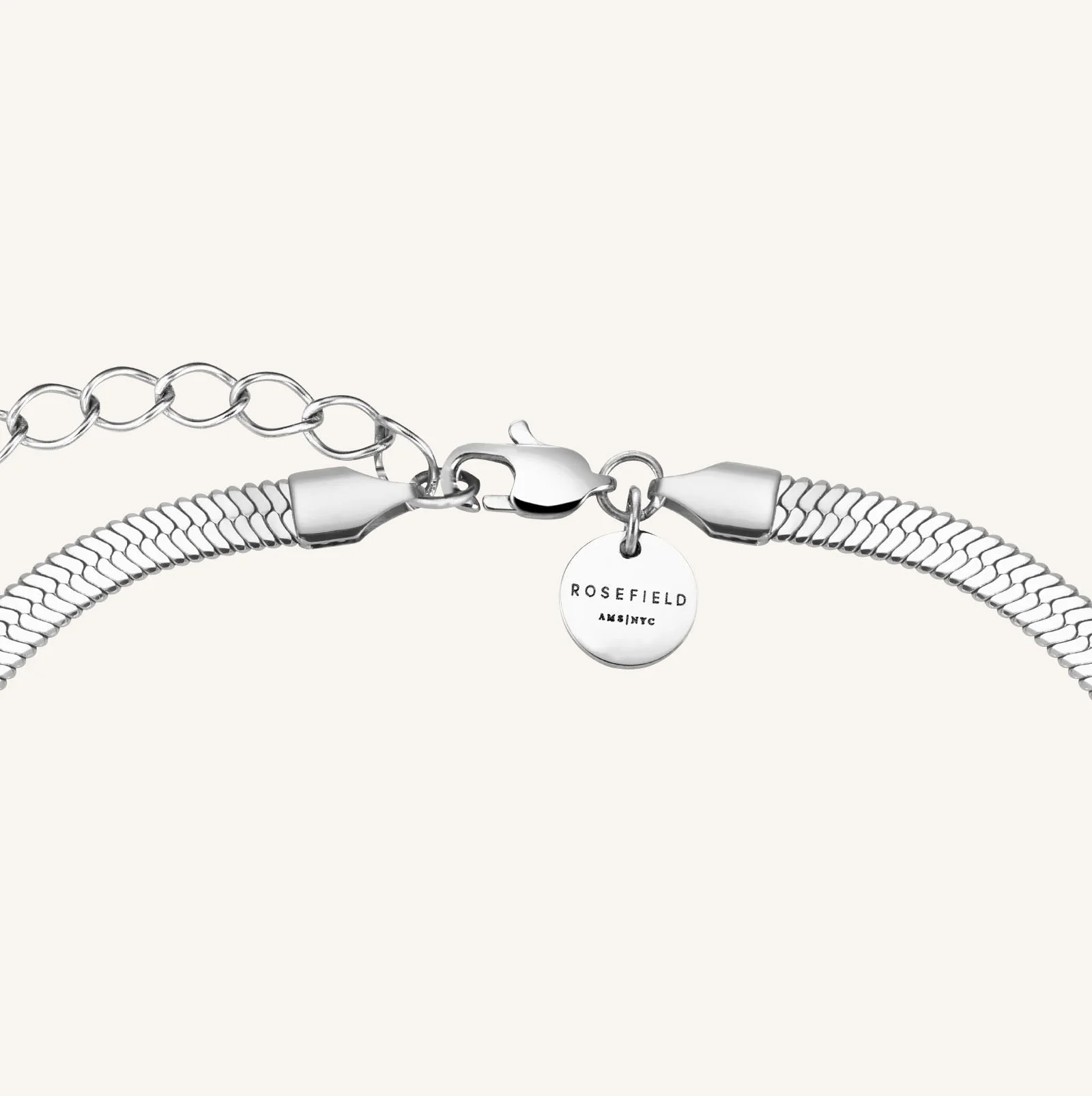 Snake Herz Choker Silber - Image 5