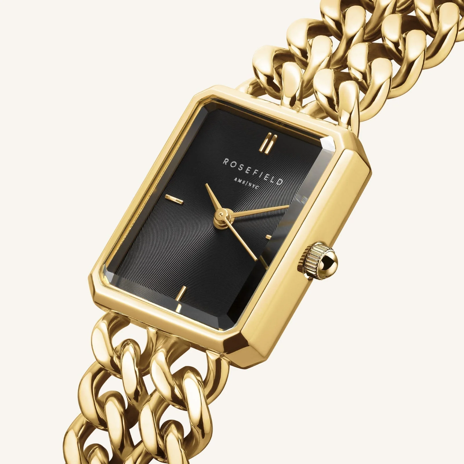 Studio Double Chain Schwarz Gold - Image 3