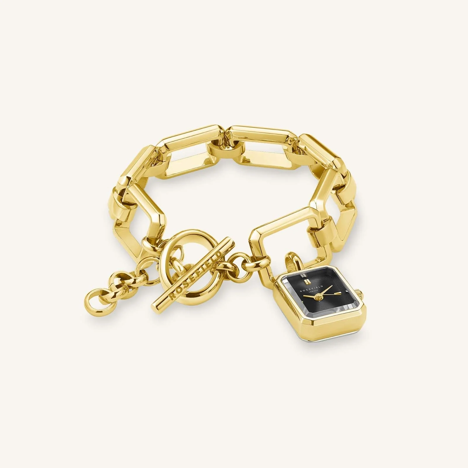 Octagon Chain Gold Schwarz-Mit Gravur - Image 2