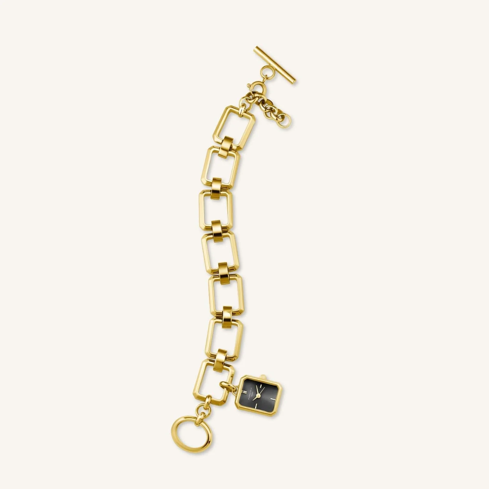 Octagon Chain Gold Schwarz-Mit Gravur - Image 5