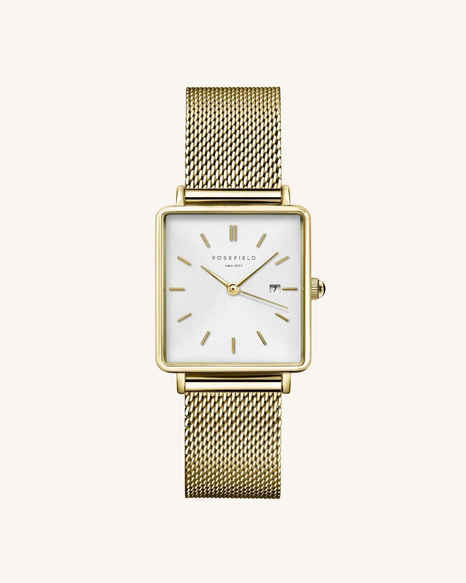 Boxy Gold Mesh - Mit Gravur - Image 2