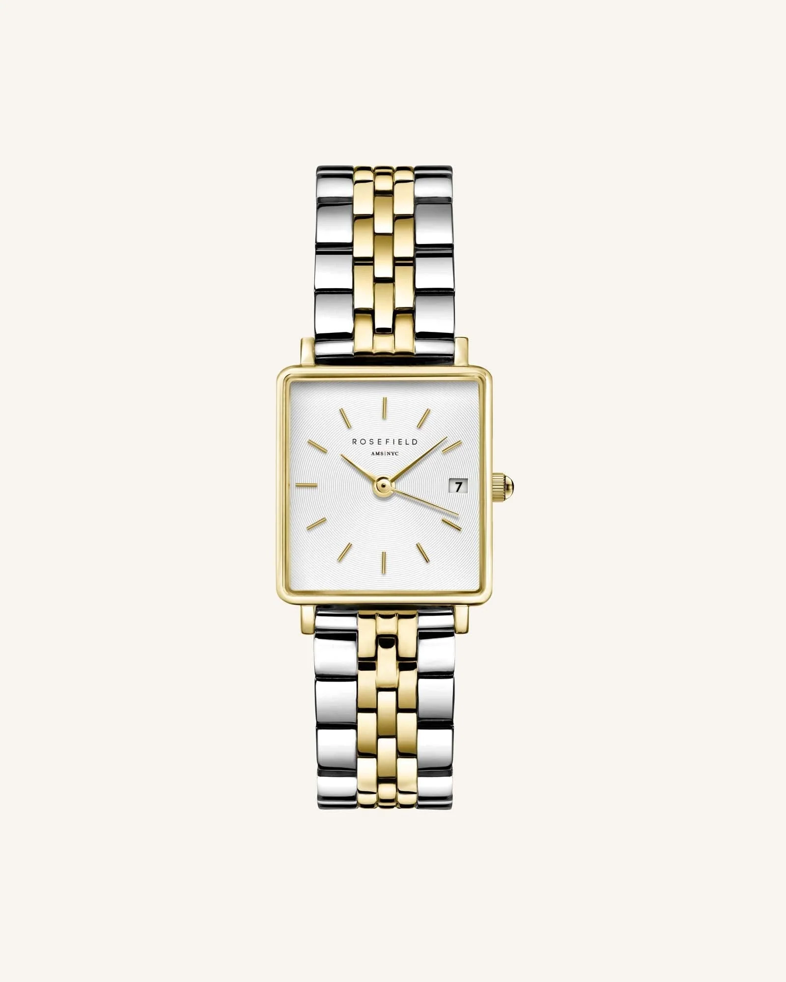 Boxy XS Silber Gold Duo - Mit Gravur - Image 2