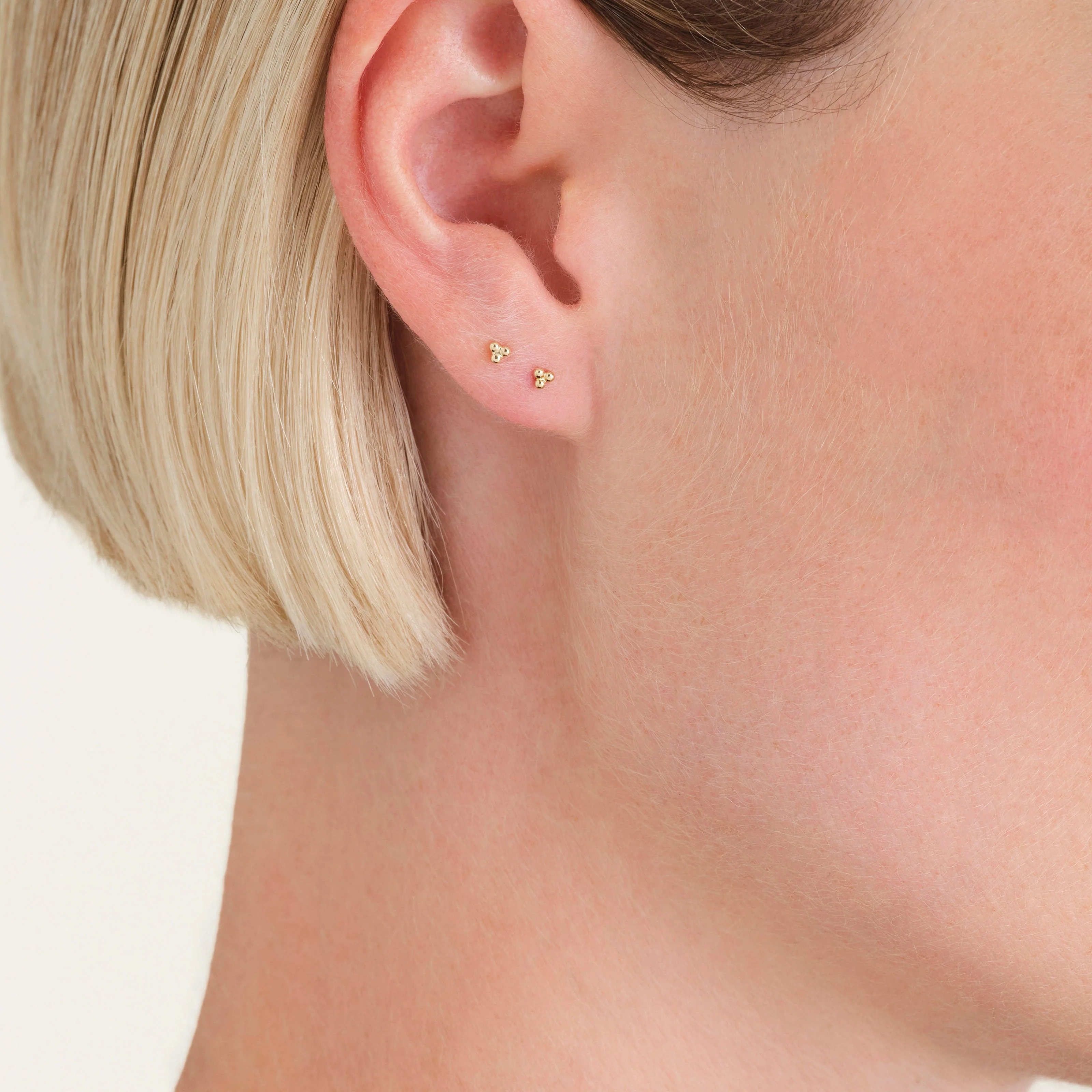 Tri Dots Ohrstecker - Image 2